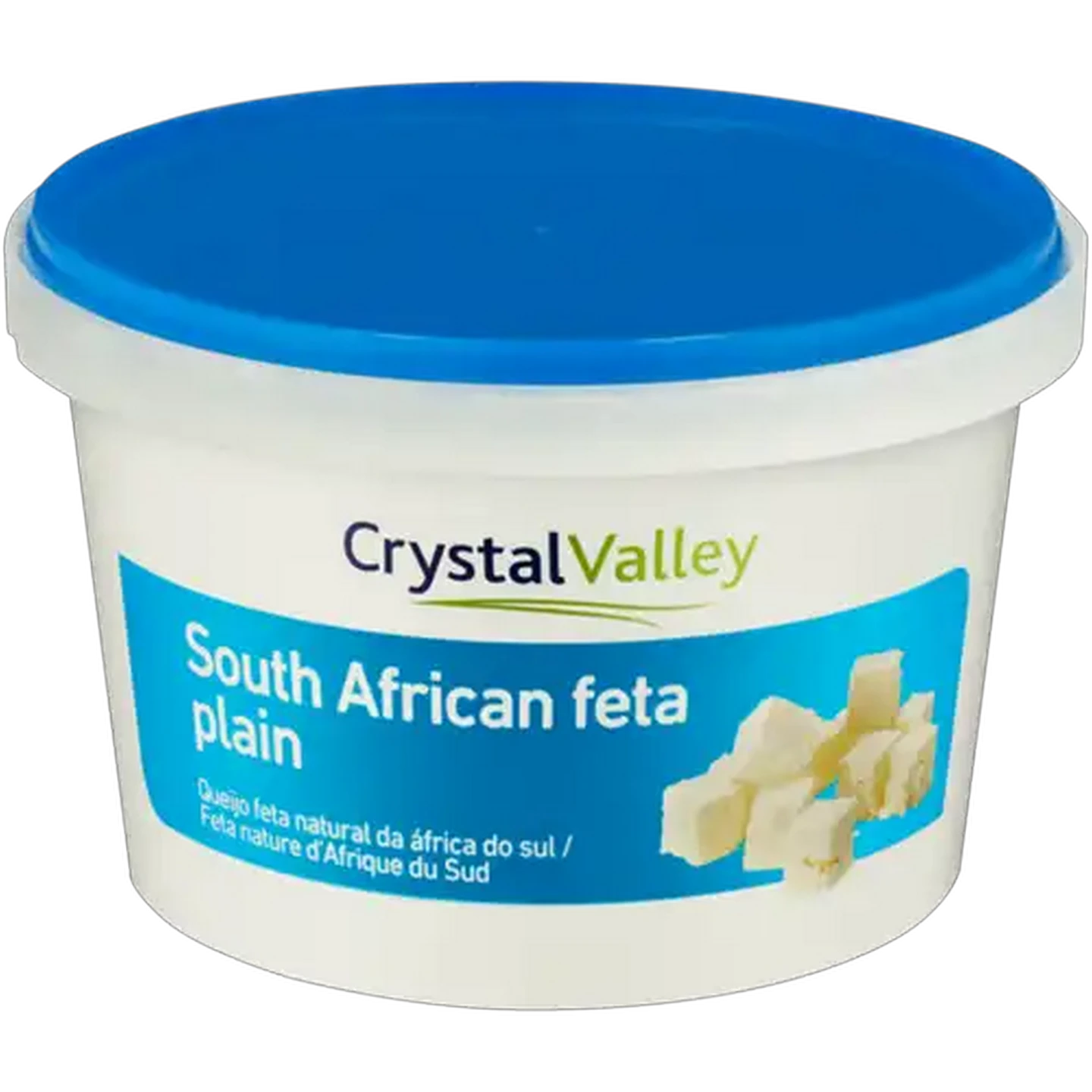 Image of Crystal Valley Plain South African Feta Cheese 200g