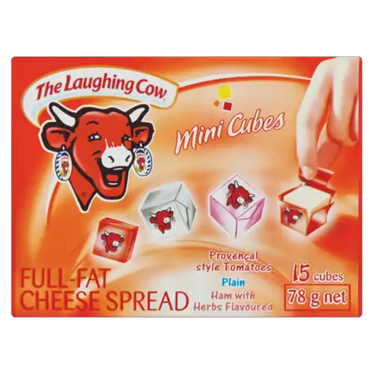 Image of The Laughing Cow Mini Cube Full-Fat Cheese Spread 78g