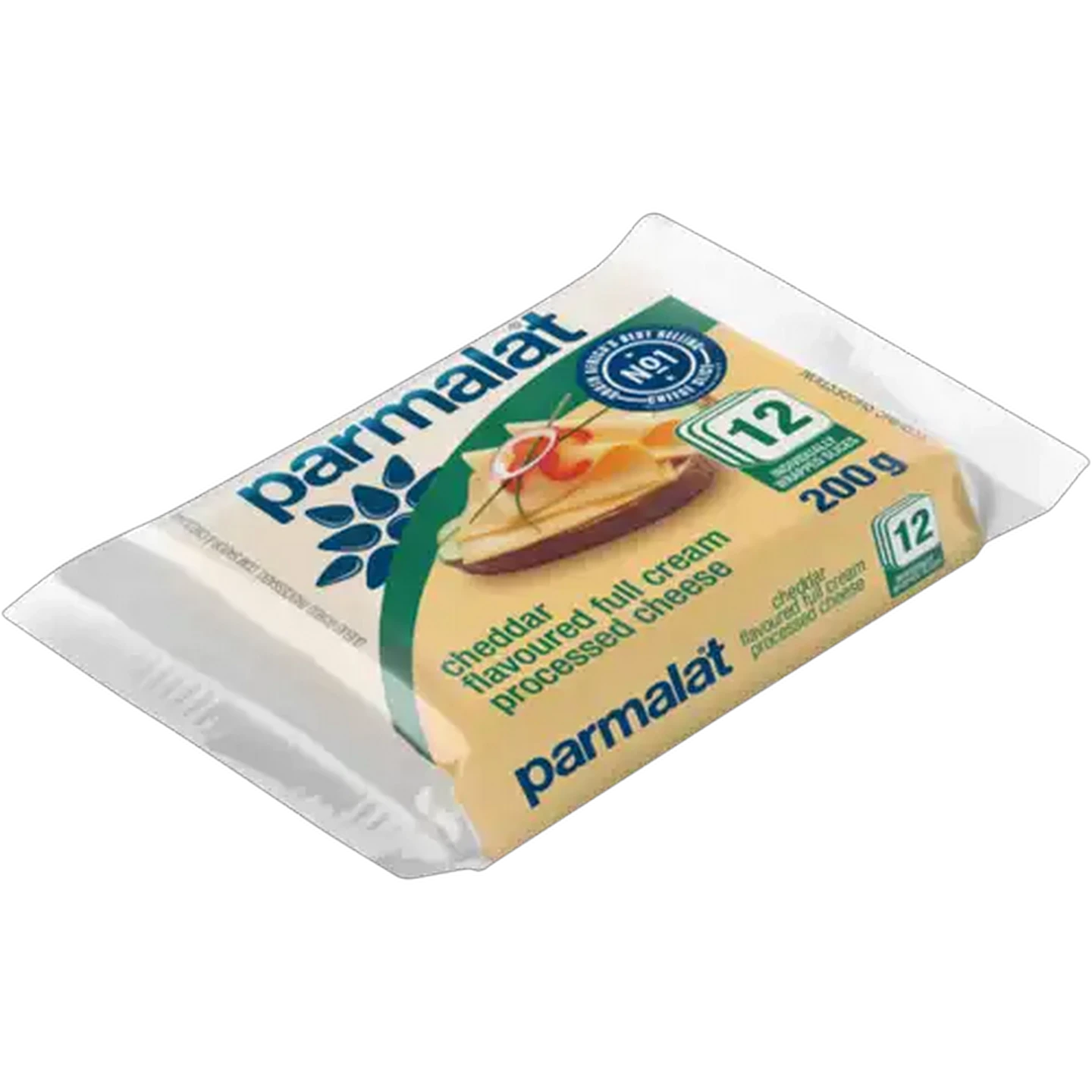 Image of Parmalat Cheddar Processed Cheese Slices 200g