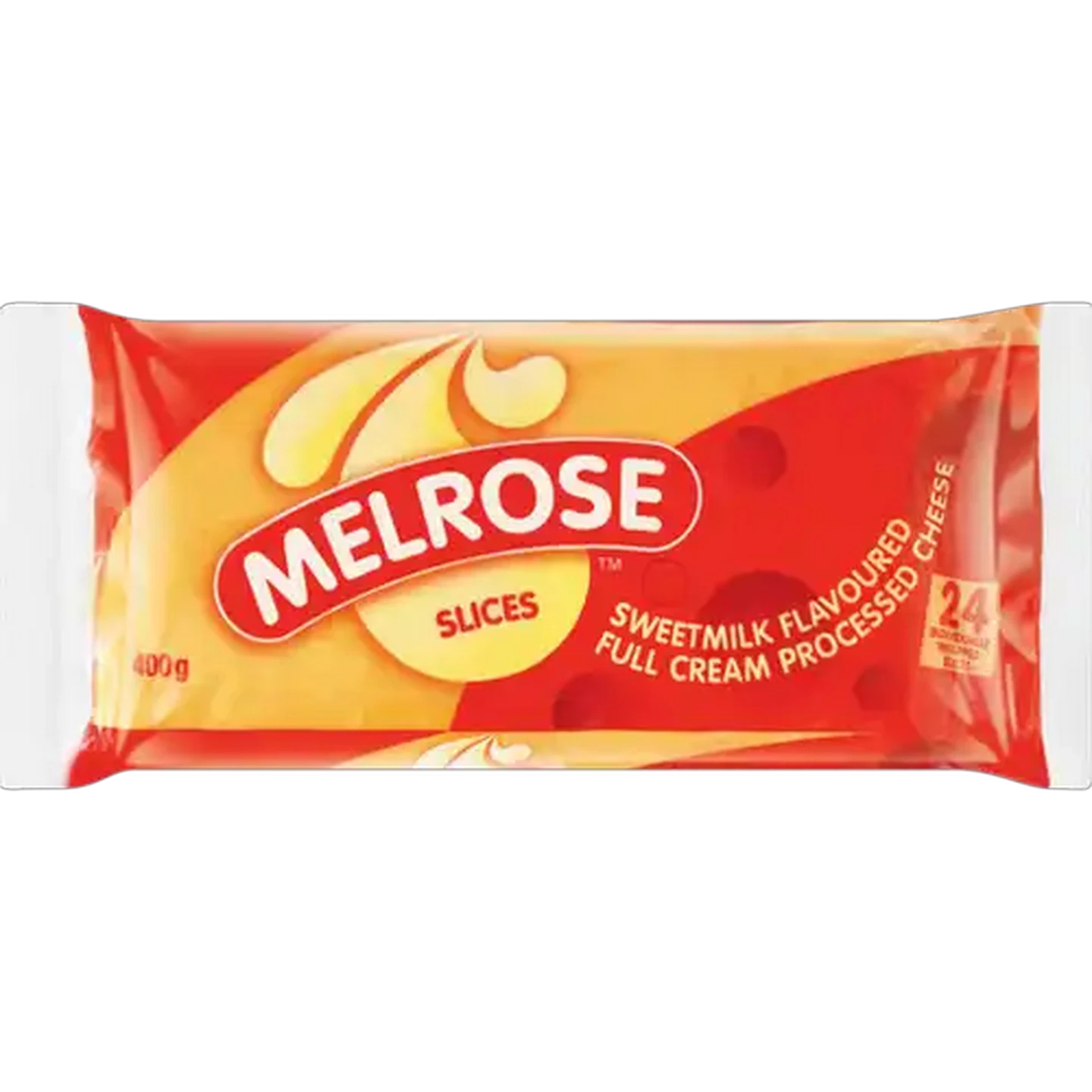 Image of Melrose Sweetmilk Flavoured Full Cream Processed Cheese Slices 400g