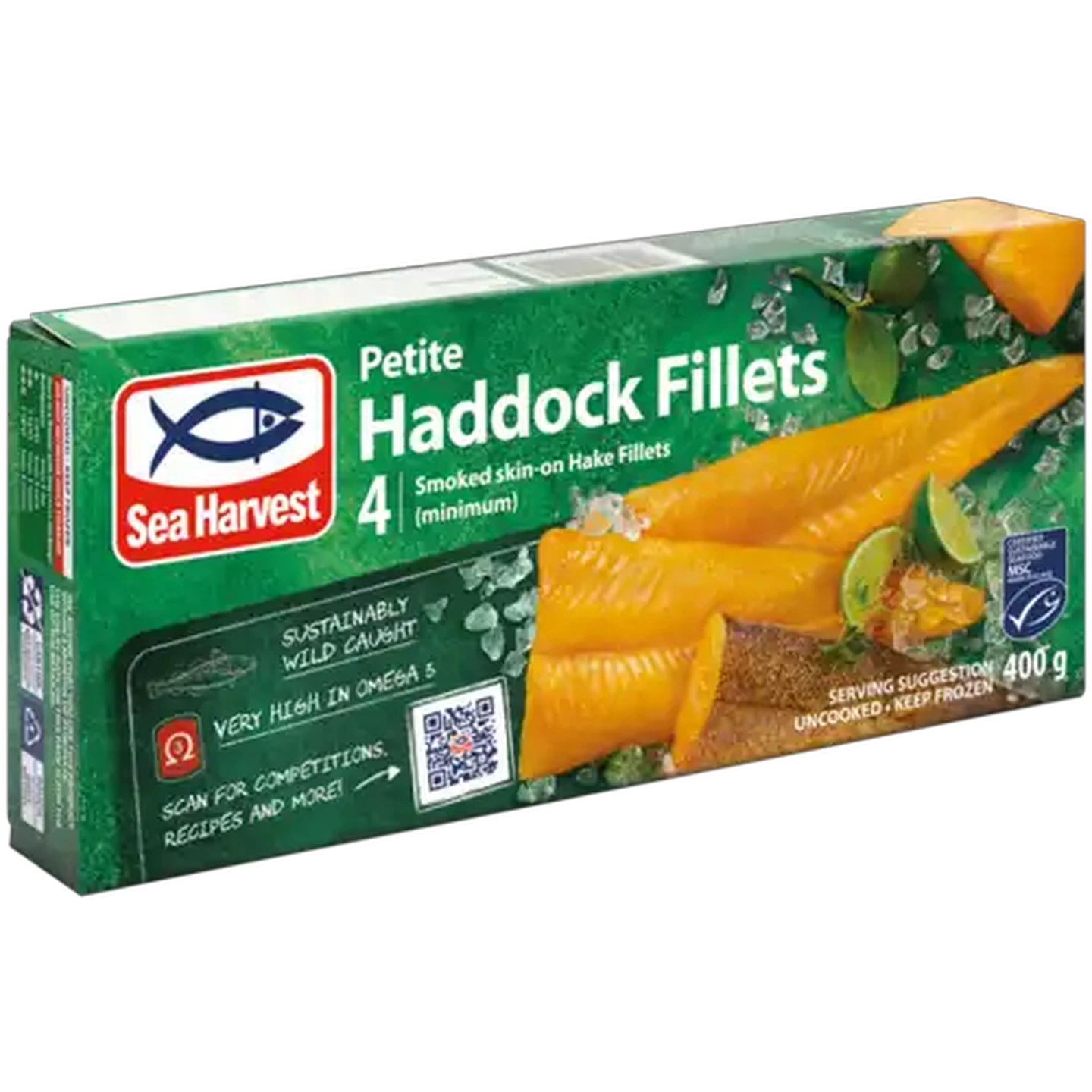 Image of Sea Harvest Frozen Petite Haddock Fillets 400g