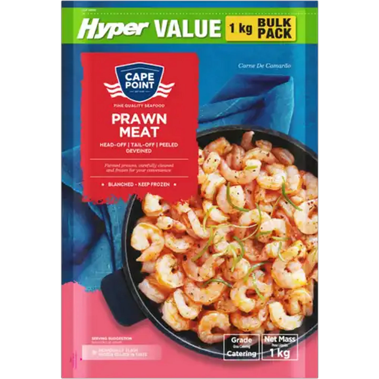 Image of Cape Point Frozen Large Prawn Meat Pack 1kg