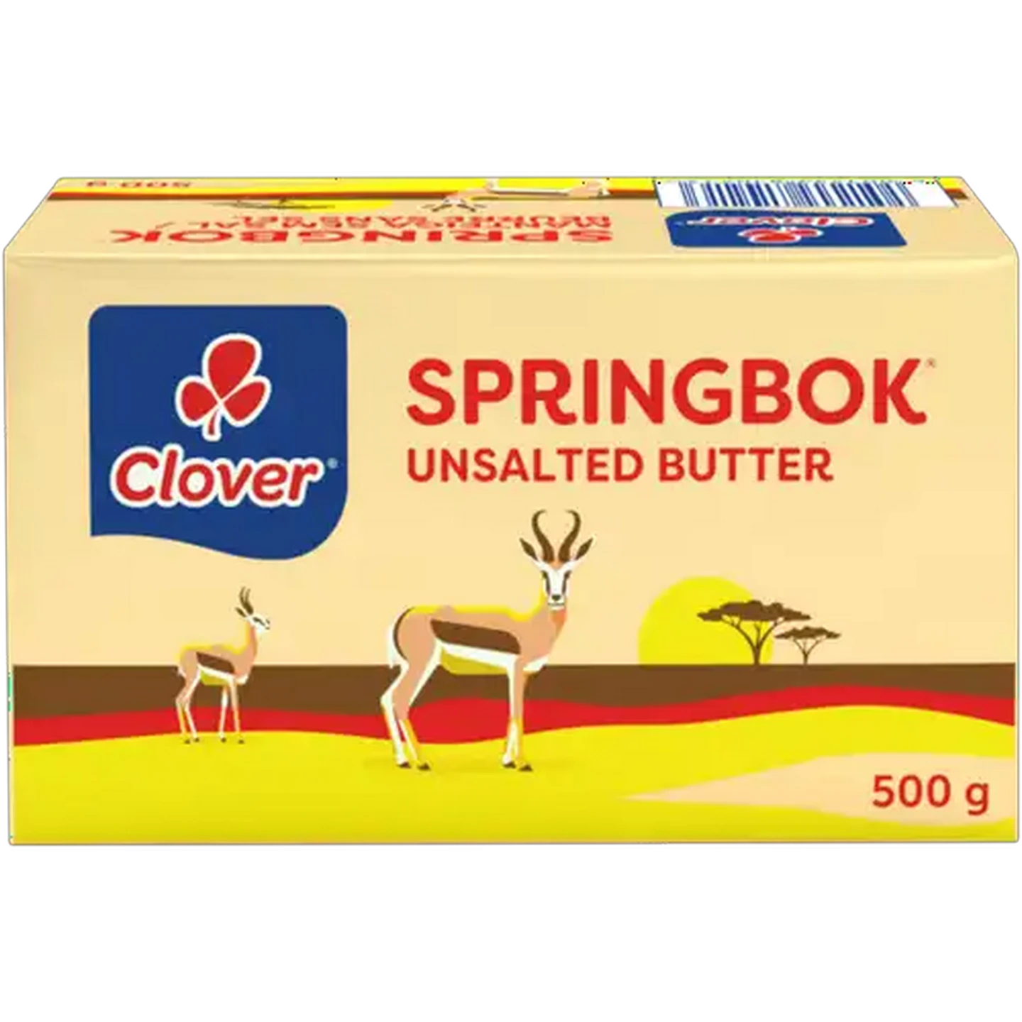 Image of Clover Springbok Unsalted Butter 500g