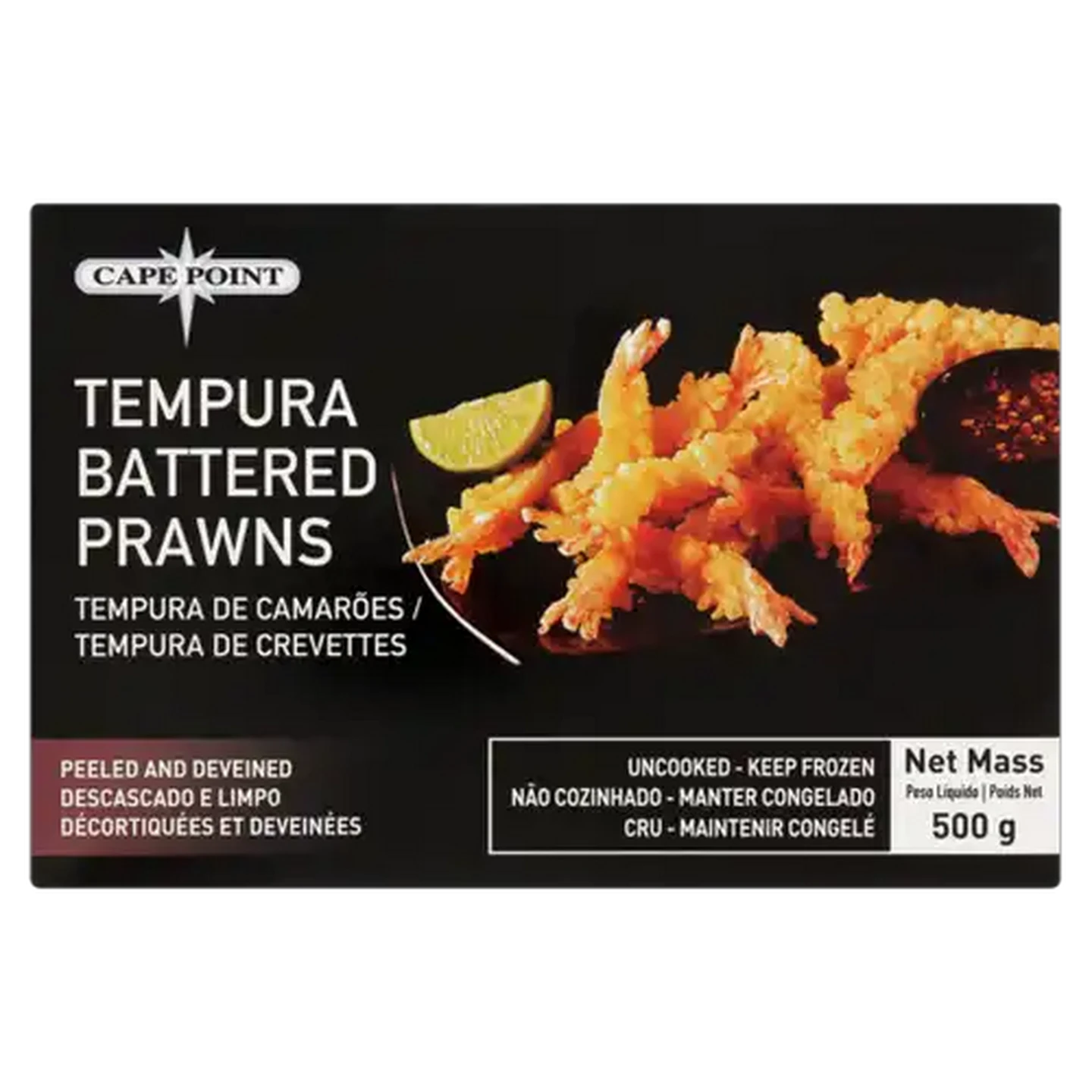 Image of Cape Point Frozen Tempura Battered Prawns 500g