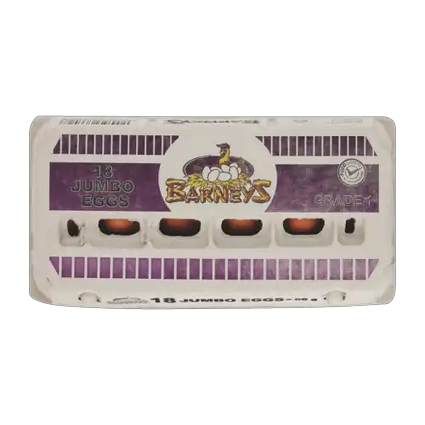 Image of Barney's Jumbo Eggs 18 Pack