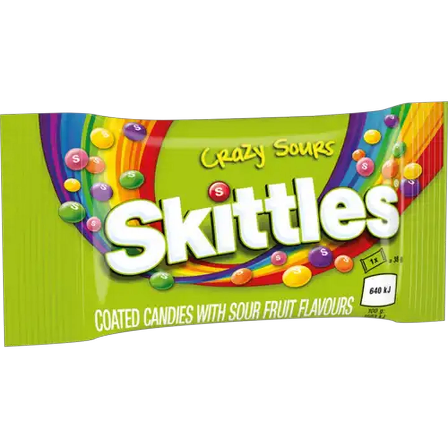 Image of Skittles Crazy Sours Candies 38g