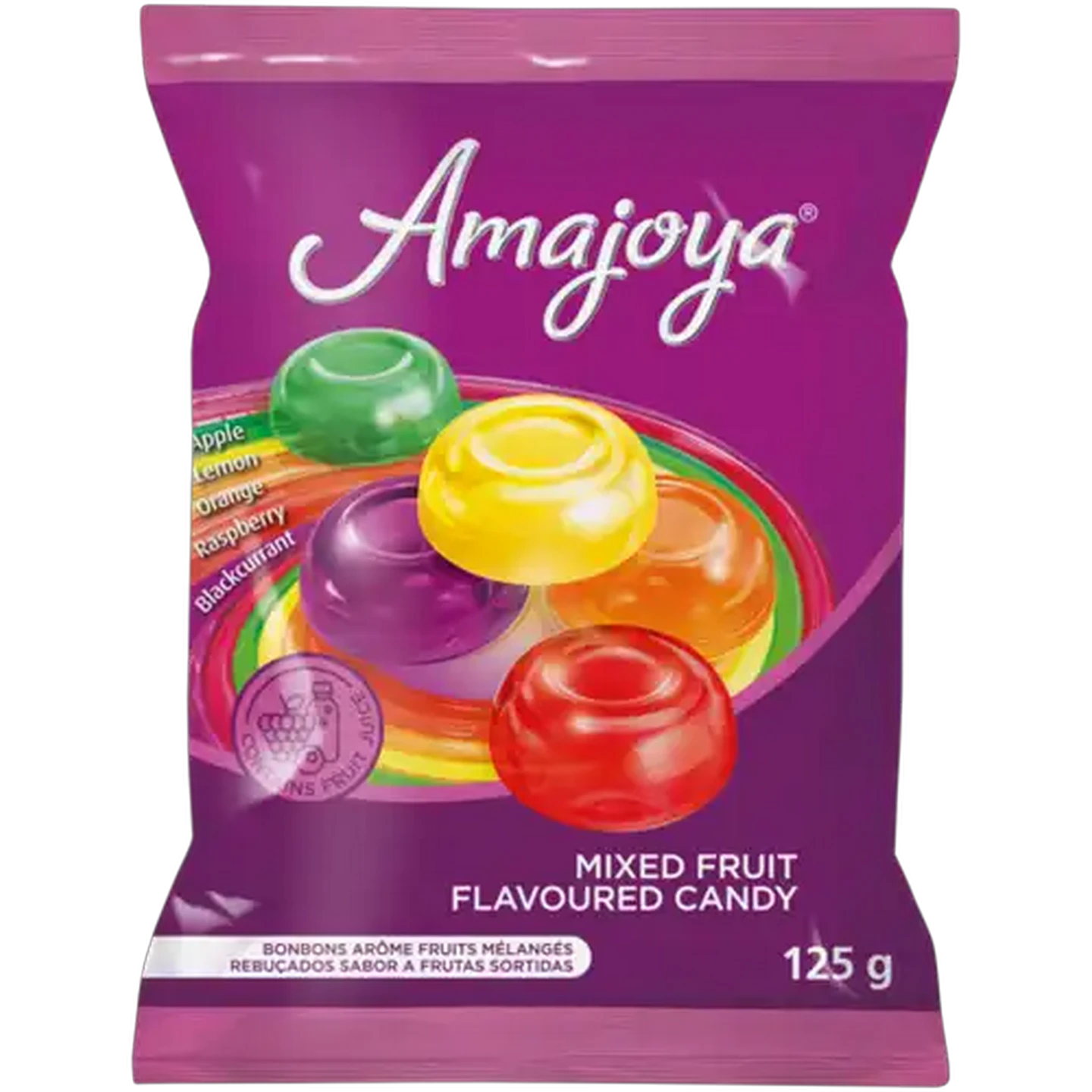 Image of Amajoya Mixed Fruit Flavoured Candy 125g
