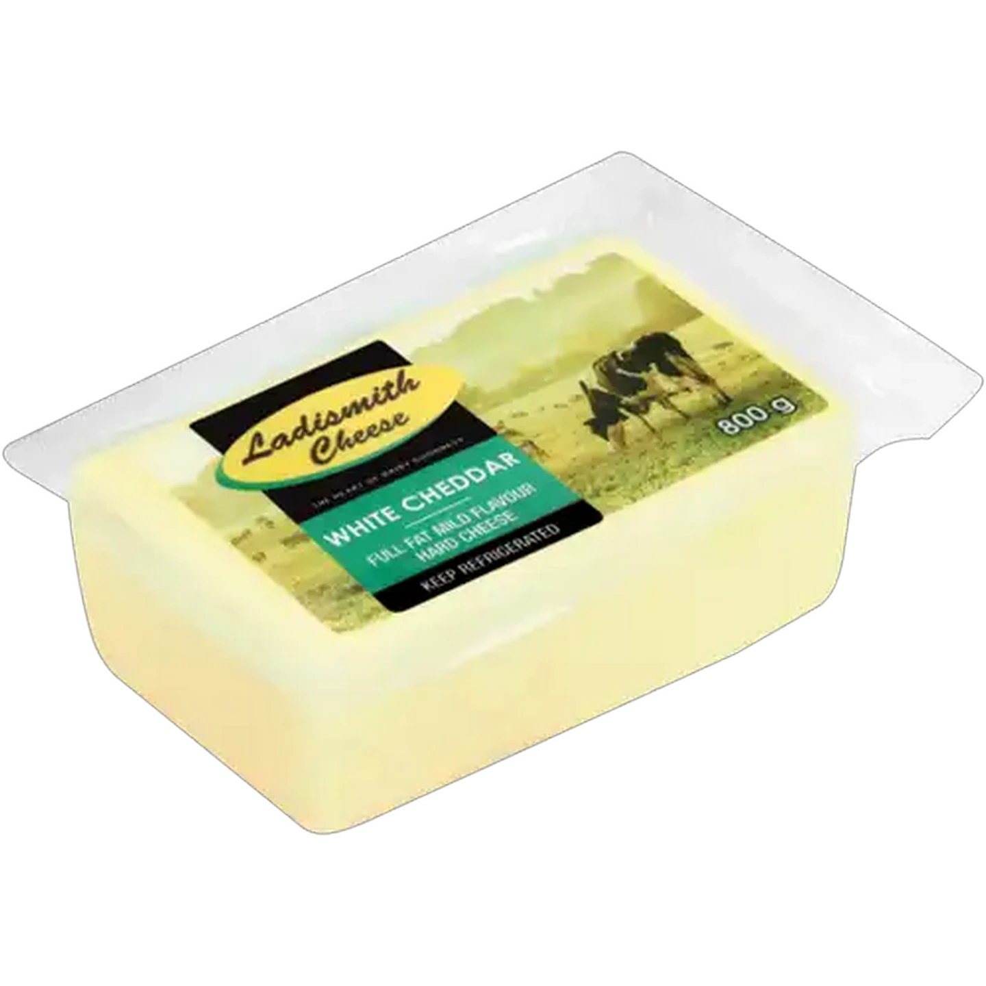 Image of Ladismith White Cheddar Cheese 800g