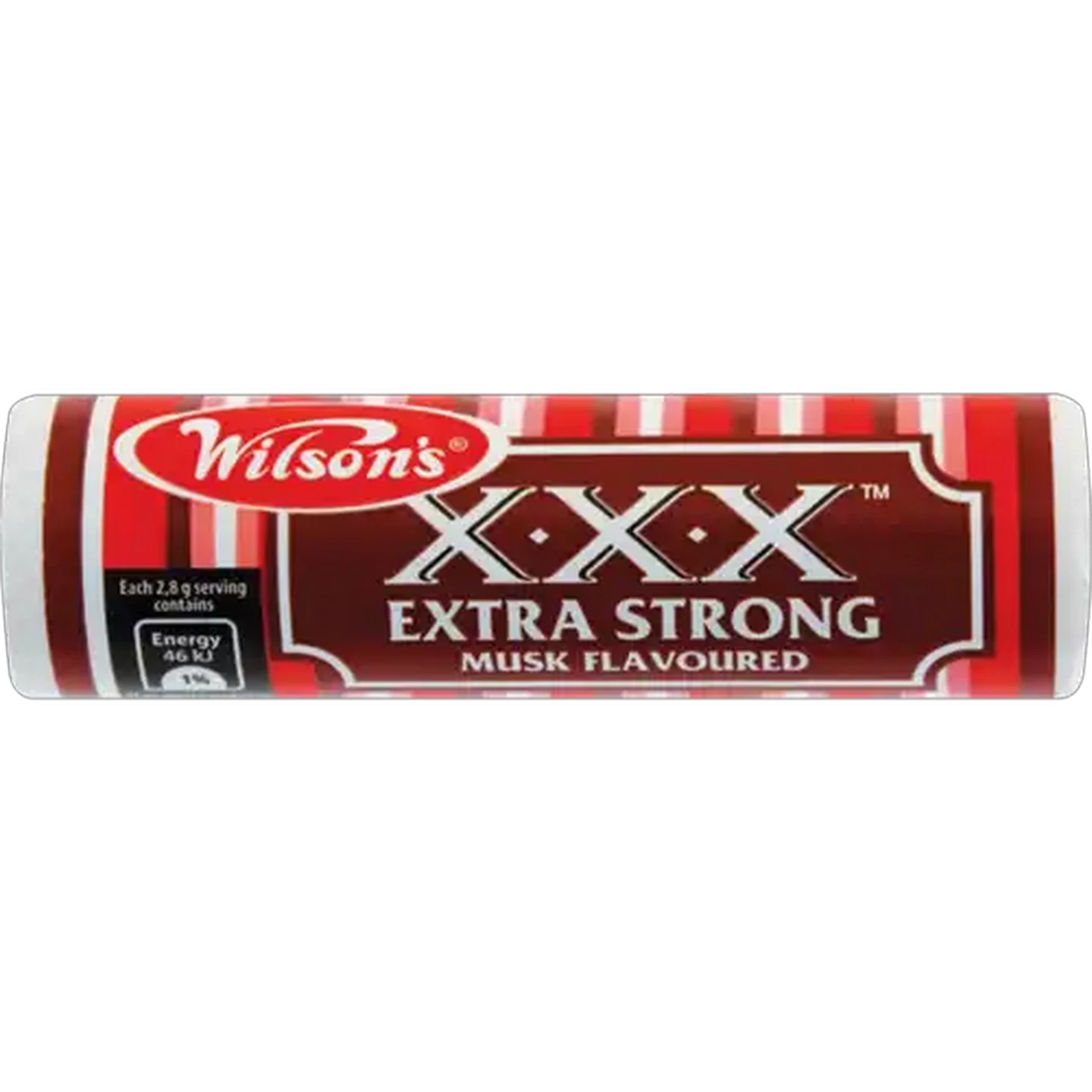 Image of Wilson's XXX Extra Strong Musk Flavoured Mints 26g