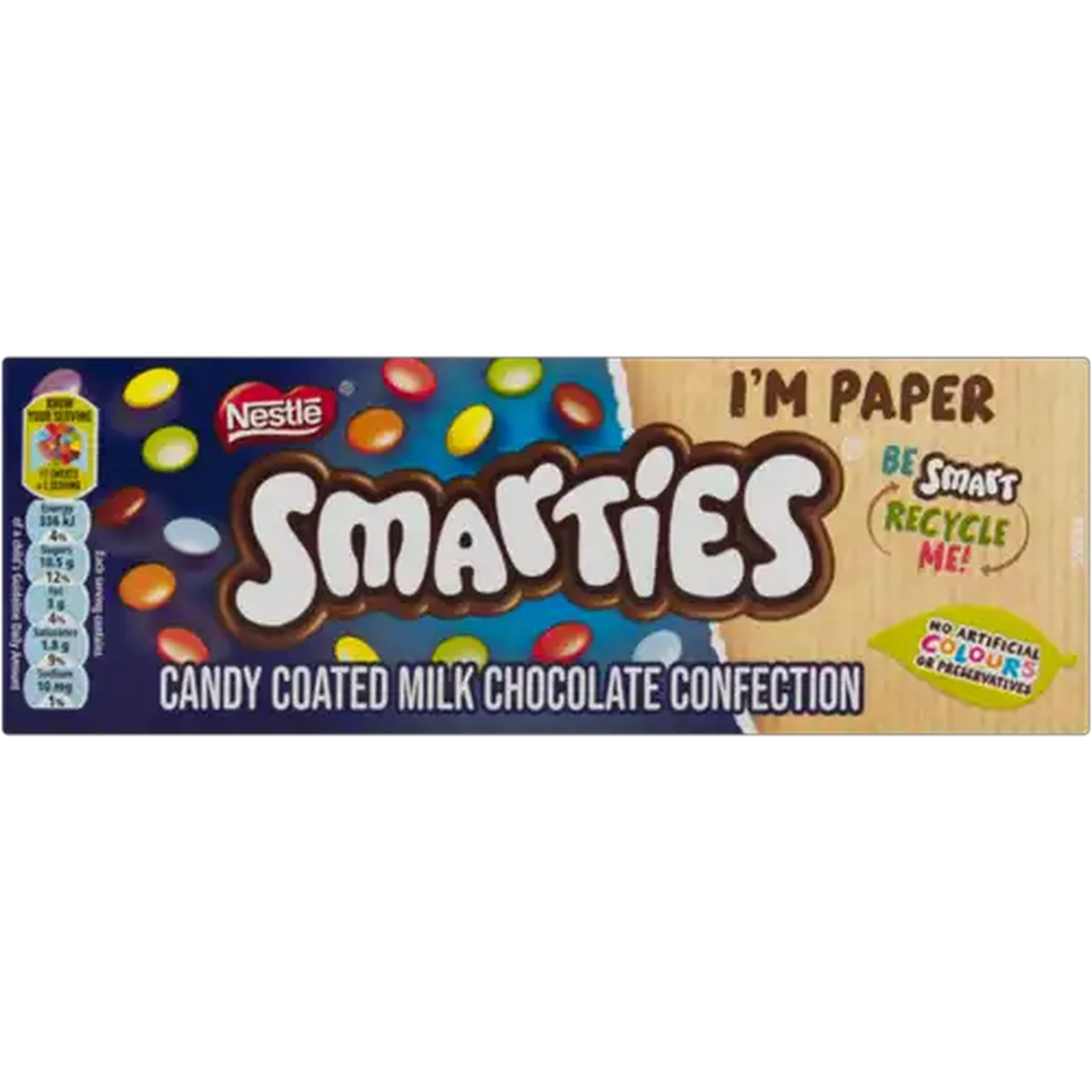 Image of Nestlé Smarties Candy Coated Milk Chocolate Confection 70g