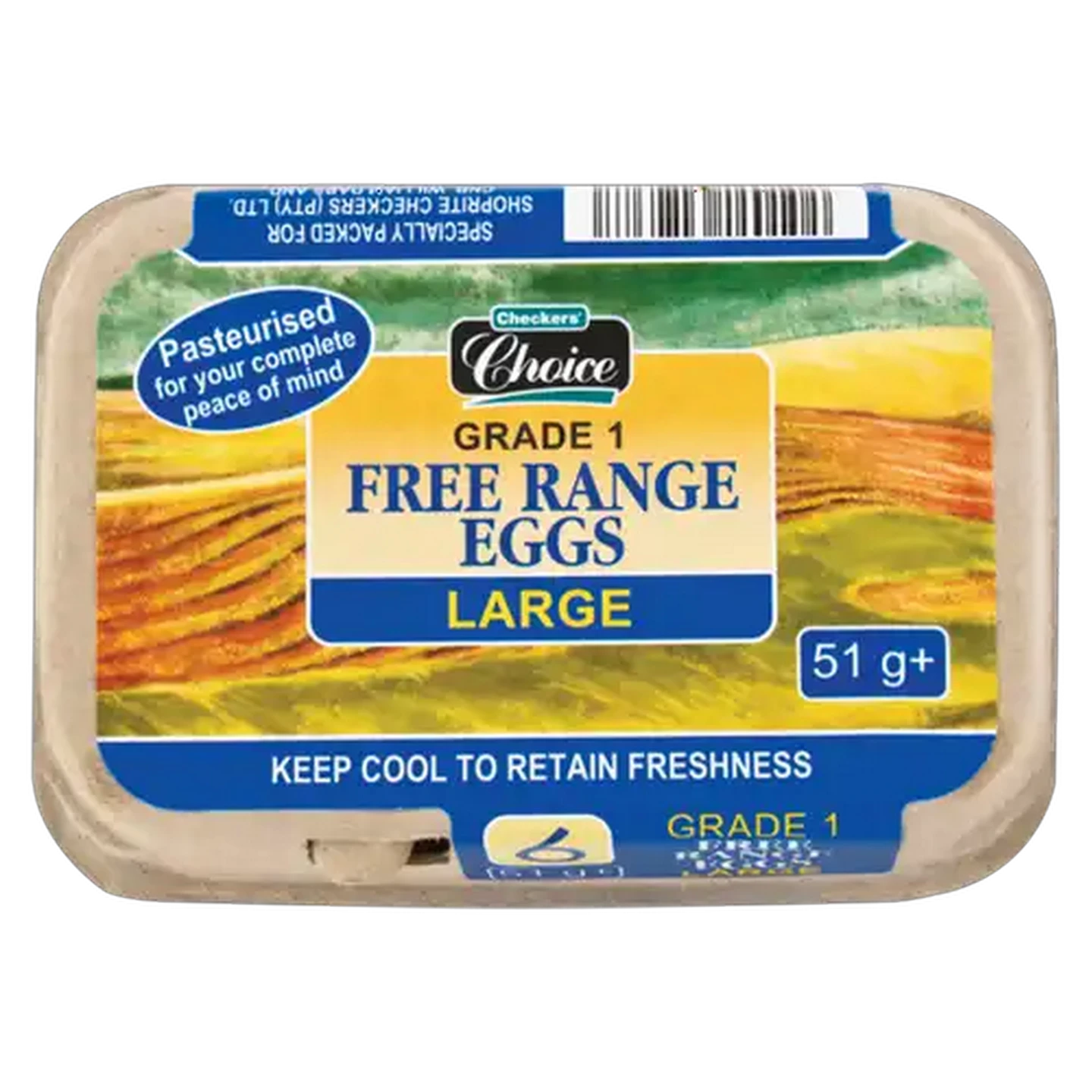 Image of Choice Large Free Range Eggs 6 Pack