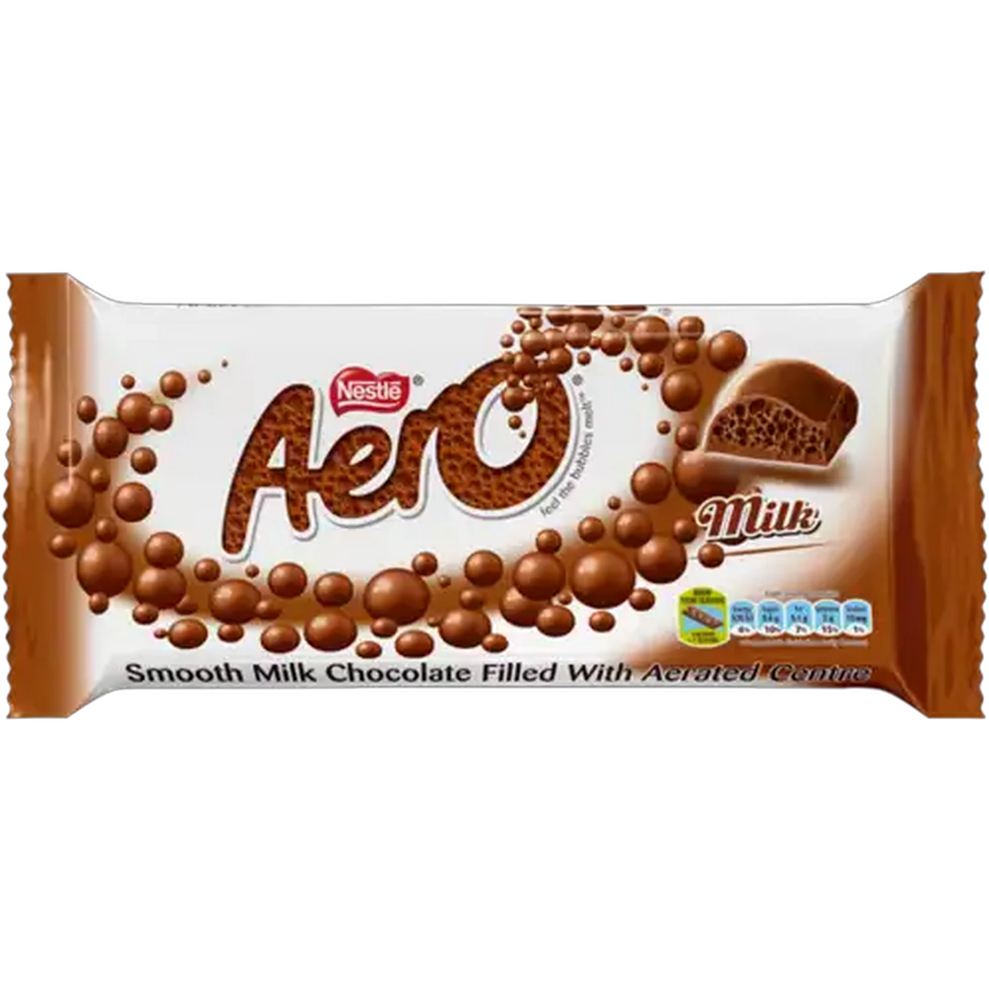Image of Aero Milk Chocolate Slab 135g