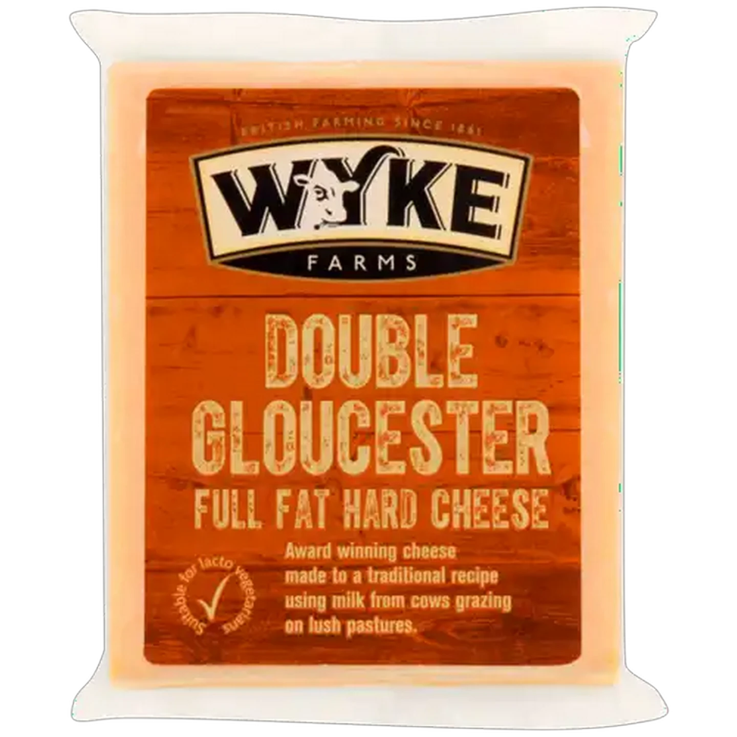 Image of Wyke Farms Double Gloucester Full Fat Hard Cheese 200g