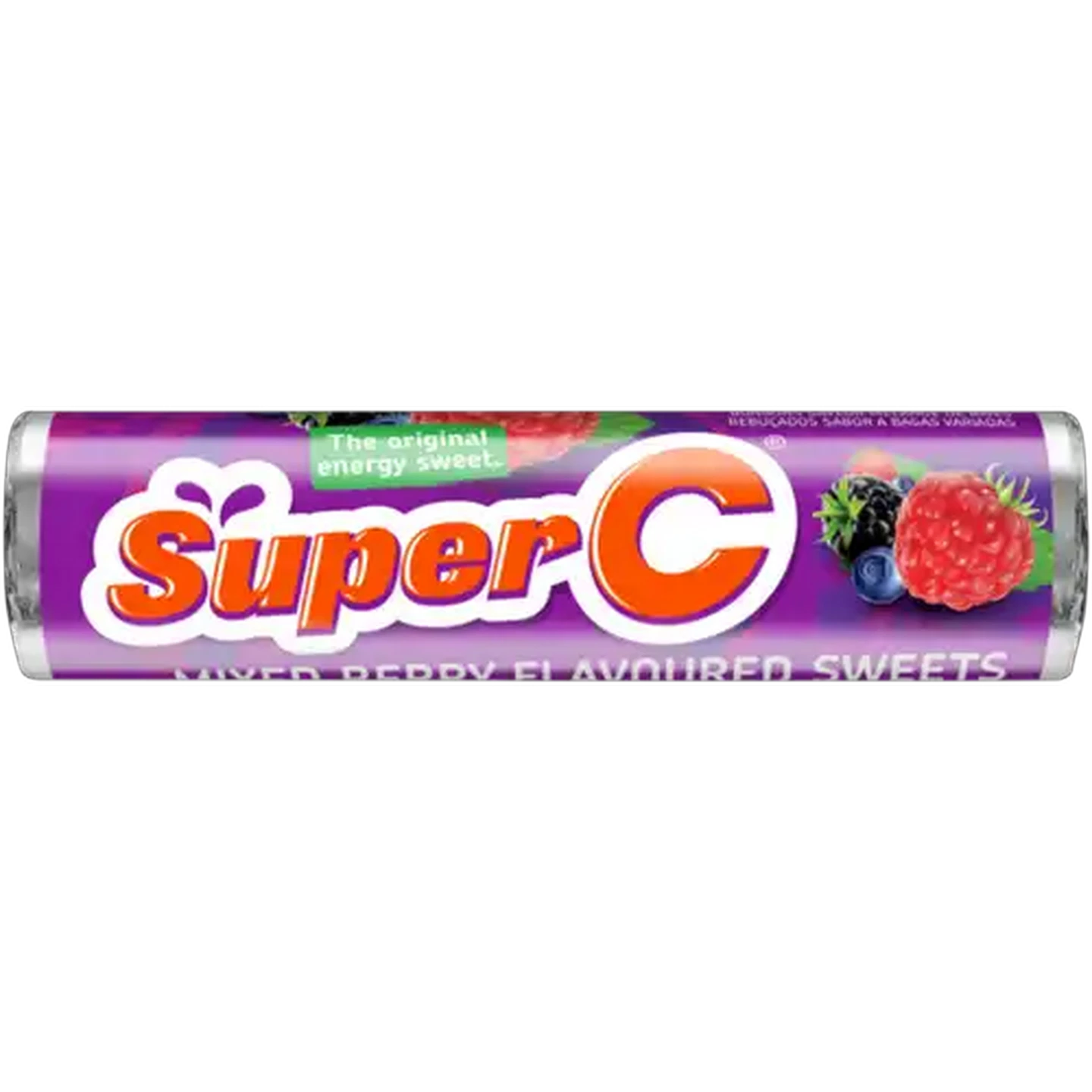Image of Super C Mixed Berry Flavoured Sweets 36.6g
