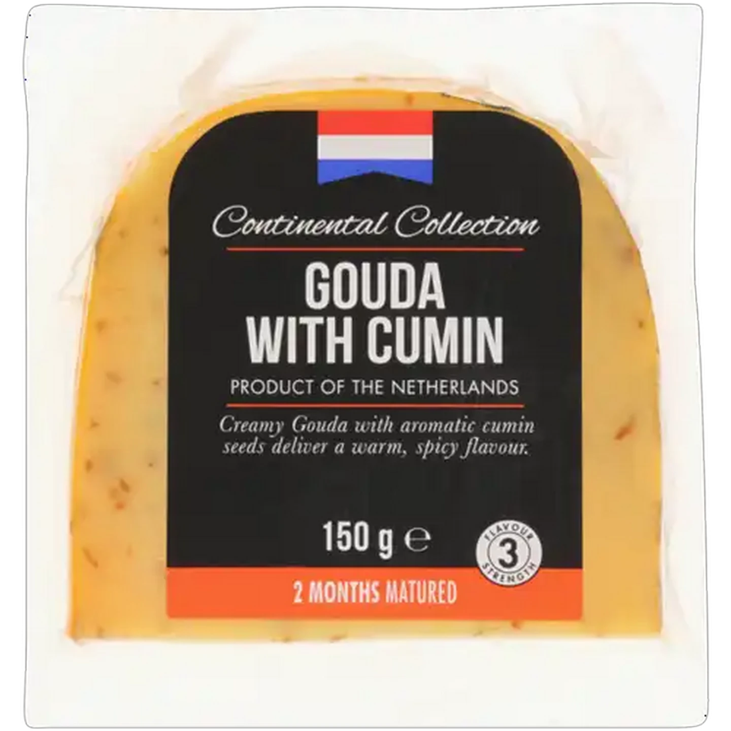 Image of Continental Collection Gouda With Cumin Cheese 150g