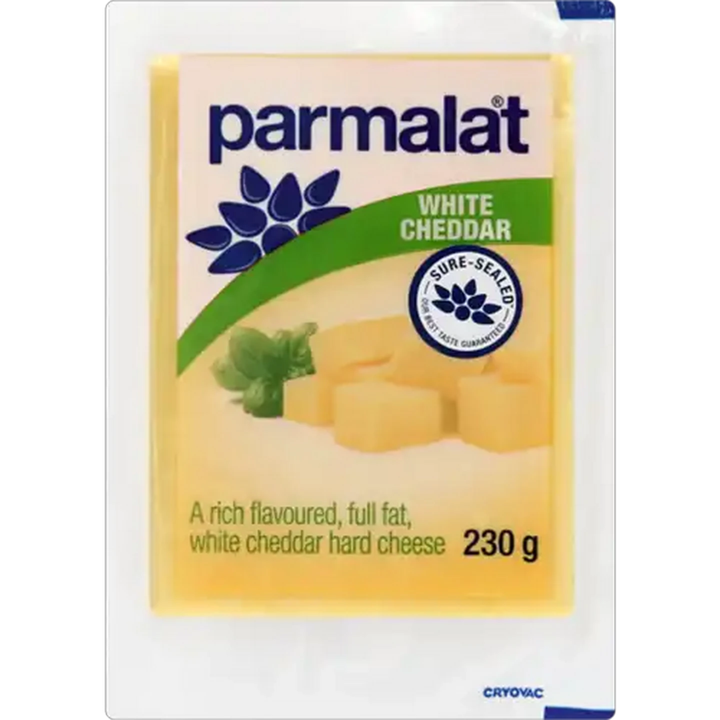 Image of Parmalat White Cheddar Cheese Pack 230g