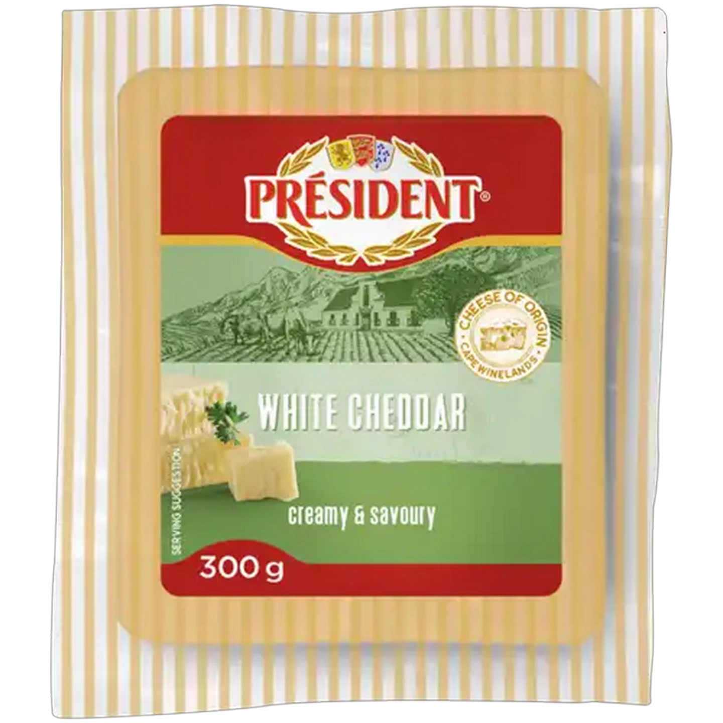 Image of Président White Cheddar 300g