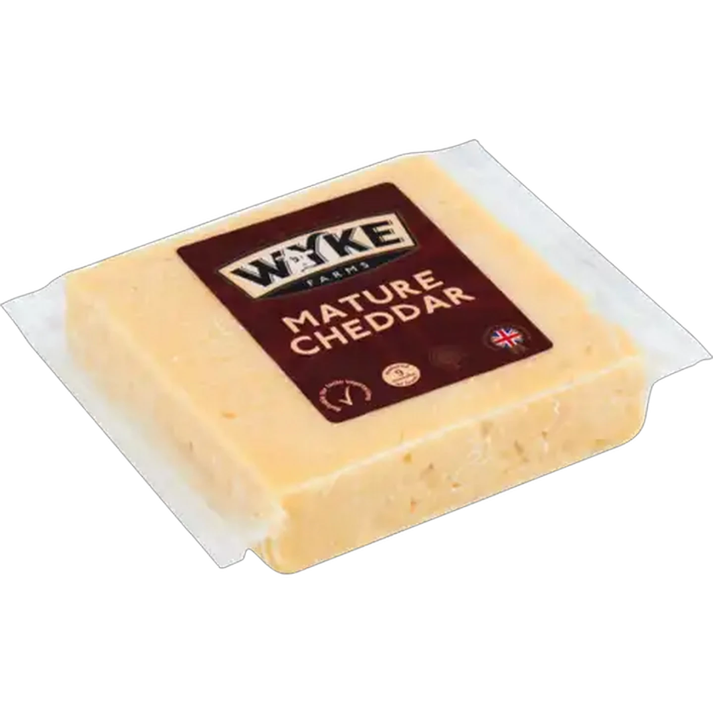 Image of Wyke Farms Rich & Creamy Mature Cheddar Cheese Pack 200g