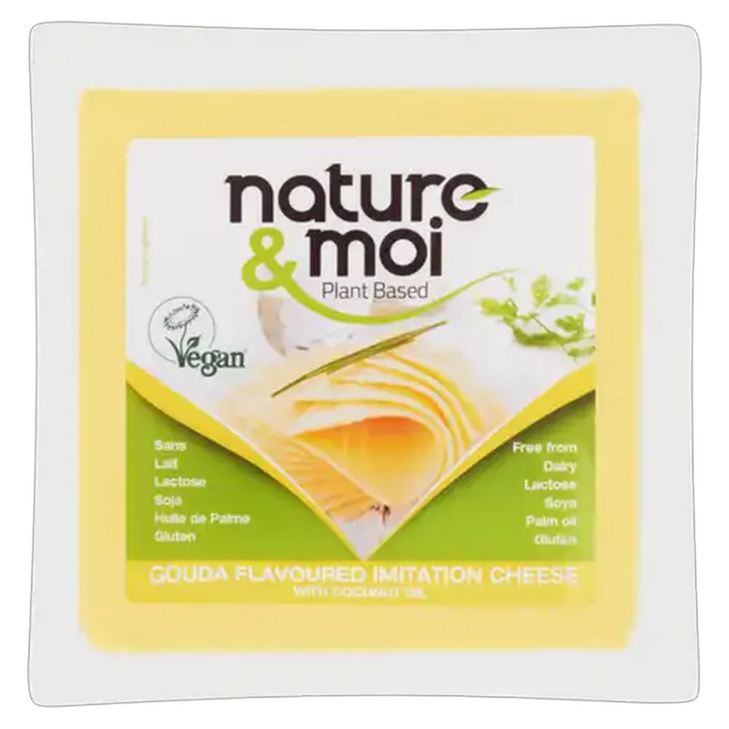 Image of Nature & Moi Vegan Gouda Sliced Cheese 200g