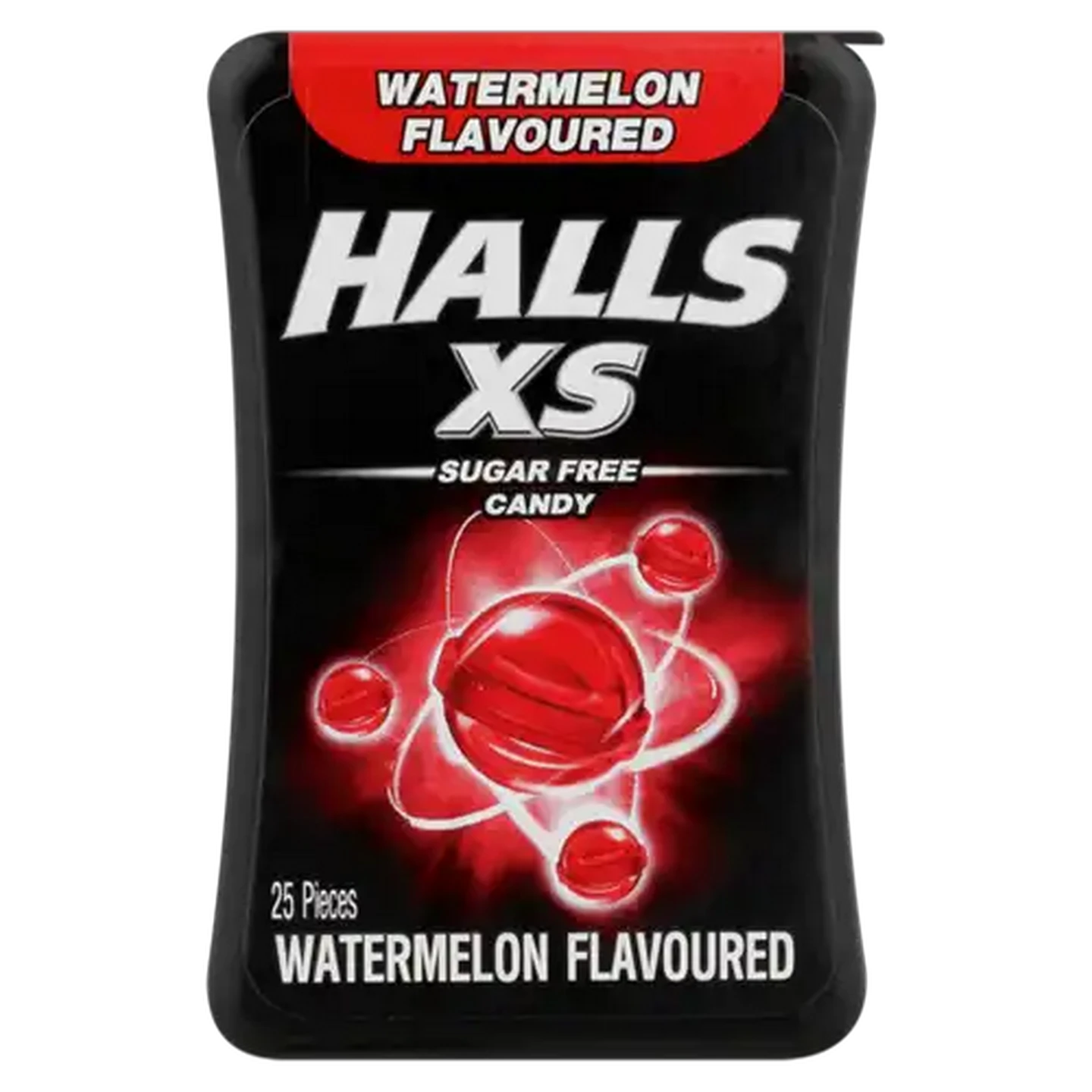 Image of Halls XS Watermelon Flavoured Sugar Free Candy 25 Pack