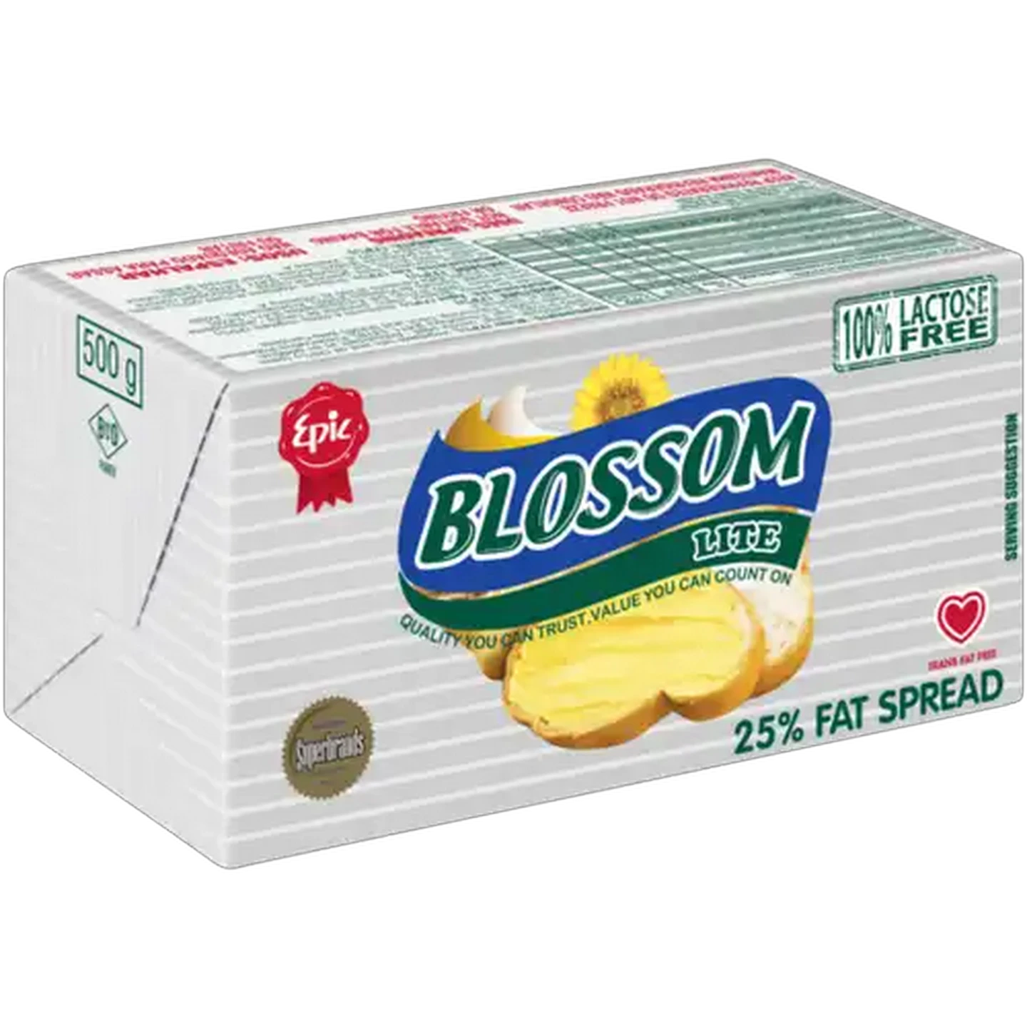 Image of Blossom Lite 25% Fat Spread 500g