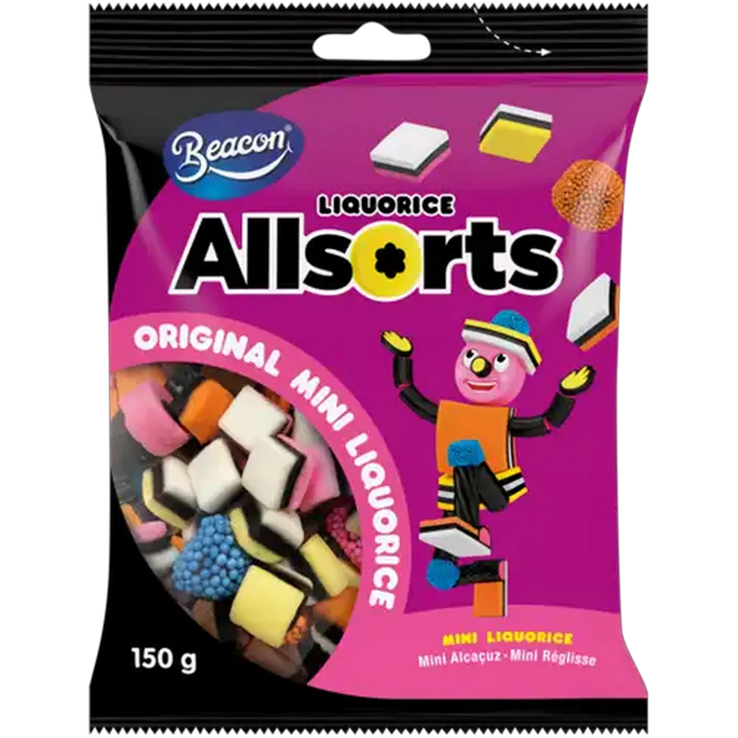 Image of Allsorts Original Mini Liquorice 150g