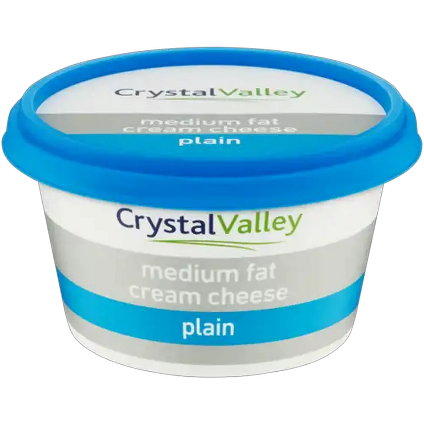 Image of Crystal Valley Plain Medium Fat Cream Cheese 175g