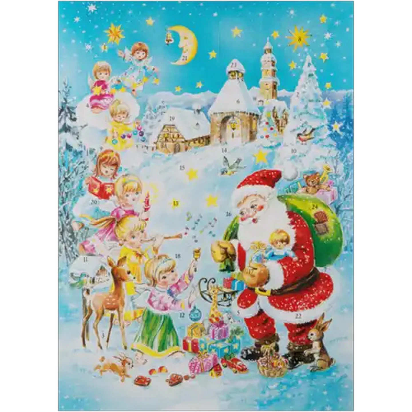 Image of Wawi Advent Calendar with Milk Chocolate 50g
