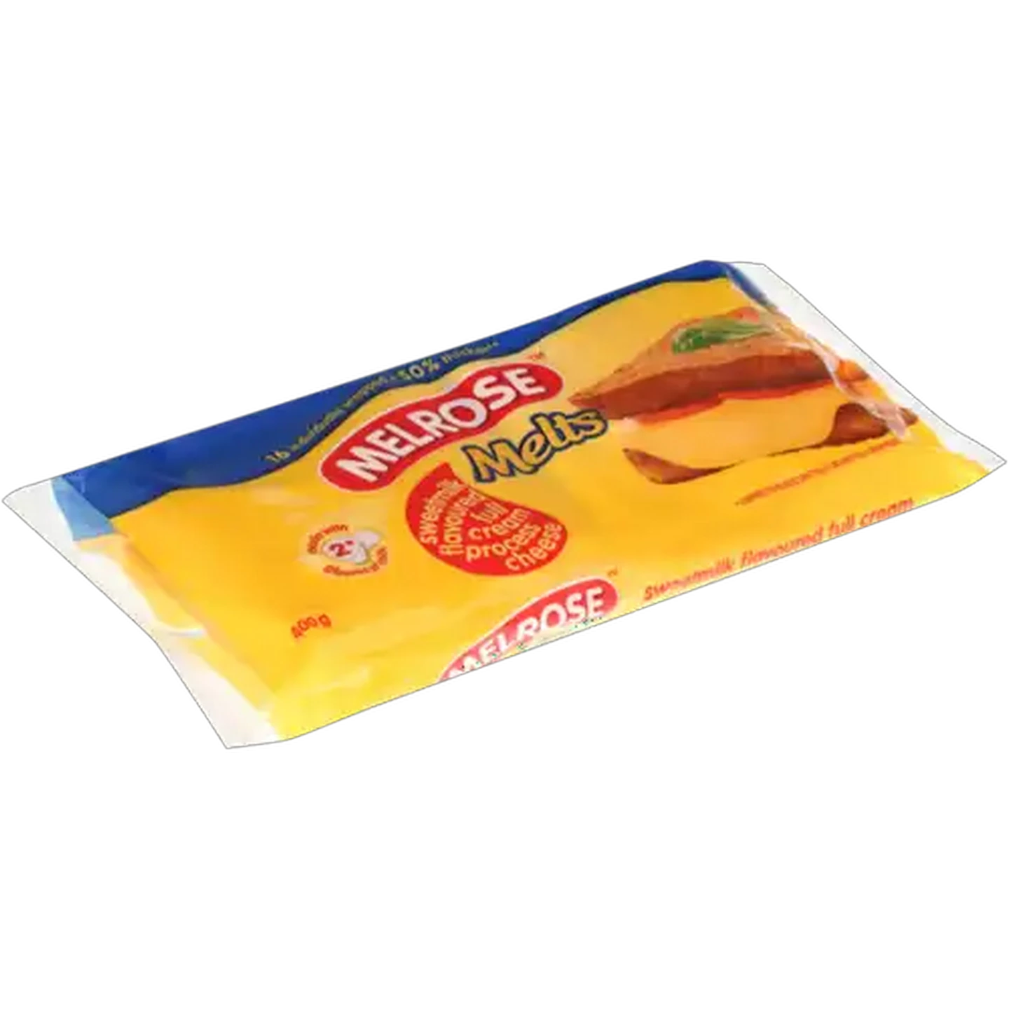 Image of Melrose Melts Sweetmilk Flavoured Full Cream Processed Cheese Slices 400g