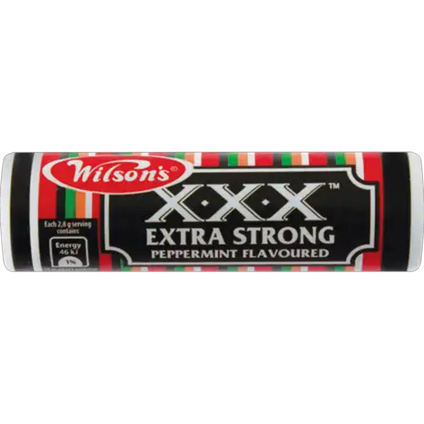 Image of Wilson's XXX Extra Strong Peppermint Flavoured Mints 26g