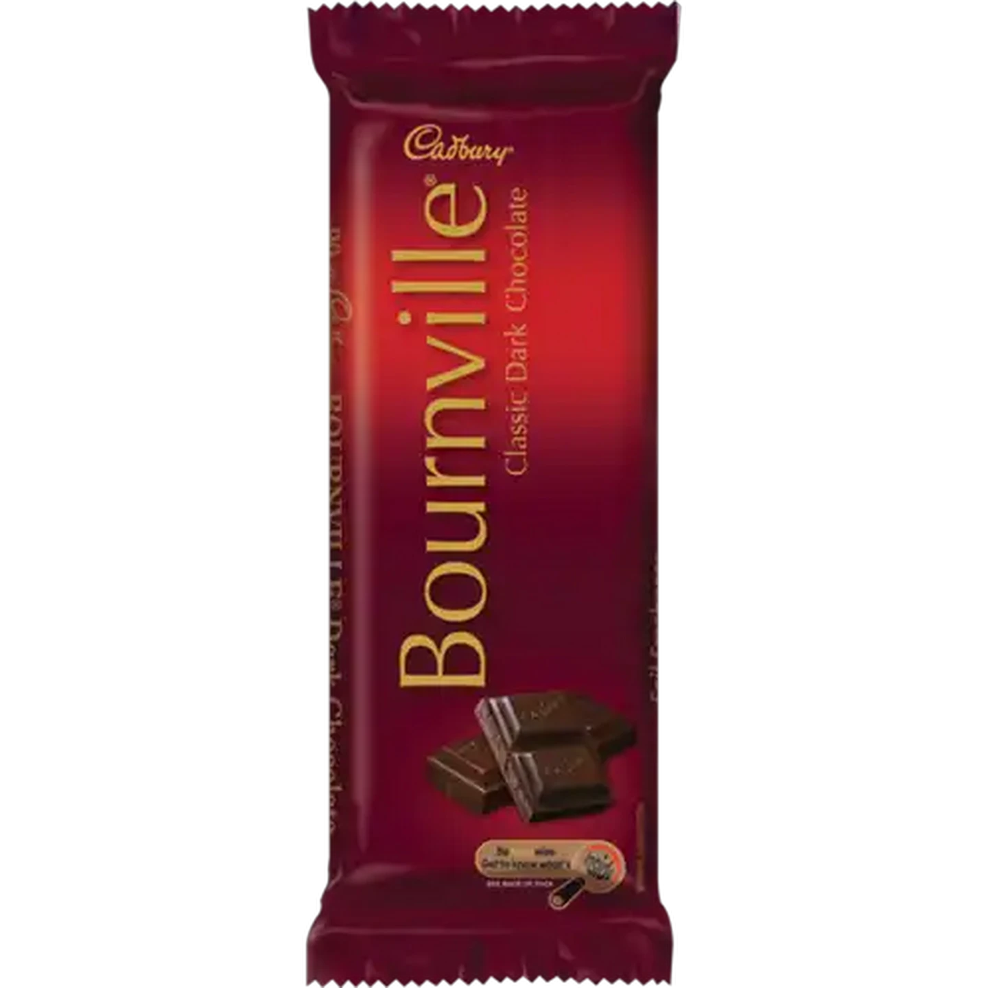Image of Cadbury Bournville Classic Chocolate Slab 80g