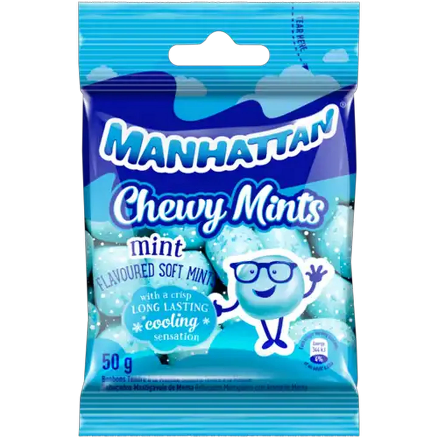 Image of Manhattan Mint Flavoured Chewy Mints 50g