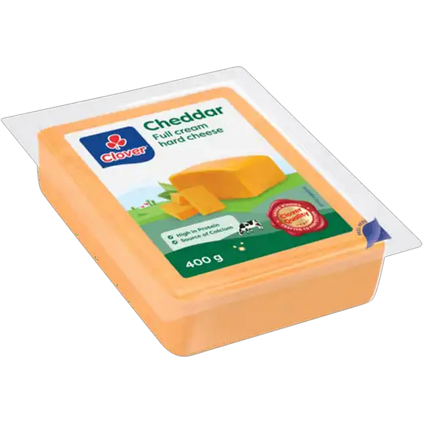 Image of Clover Full Cream Cheddar Cheese 400g