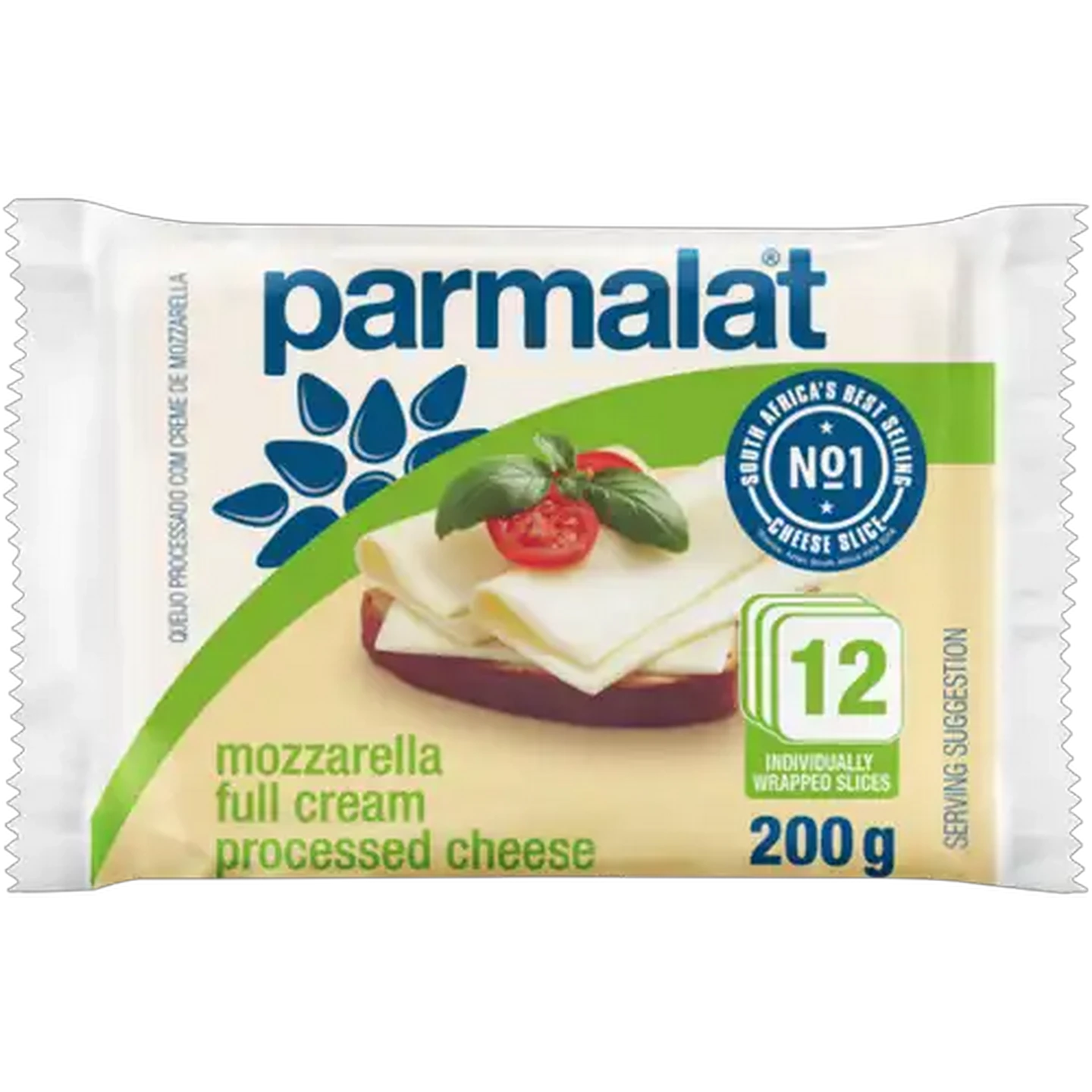 Image of Parmalat Processed Mozzarella Cheese Slices 200g