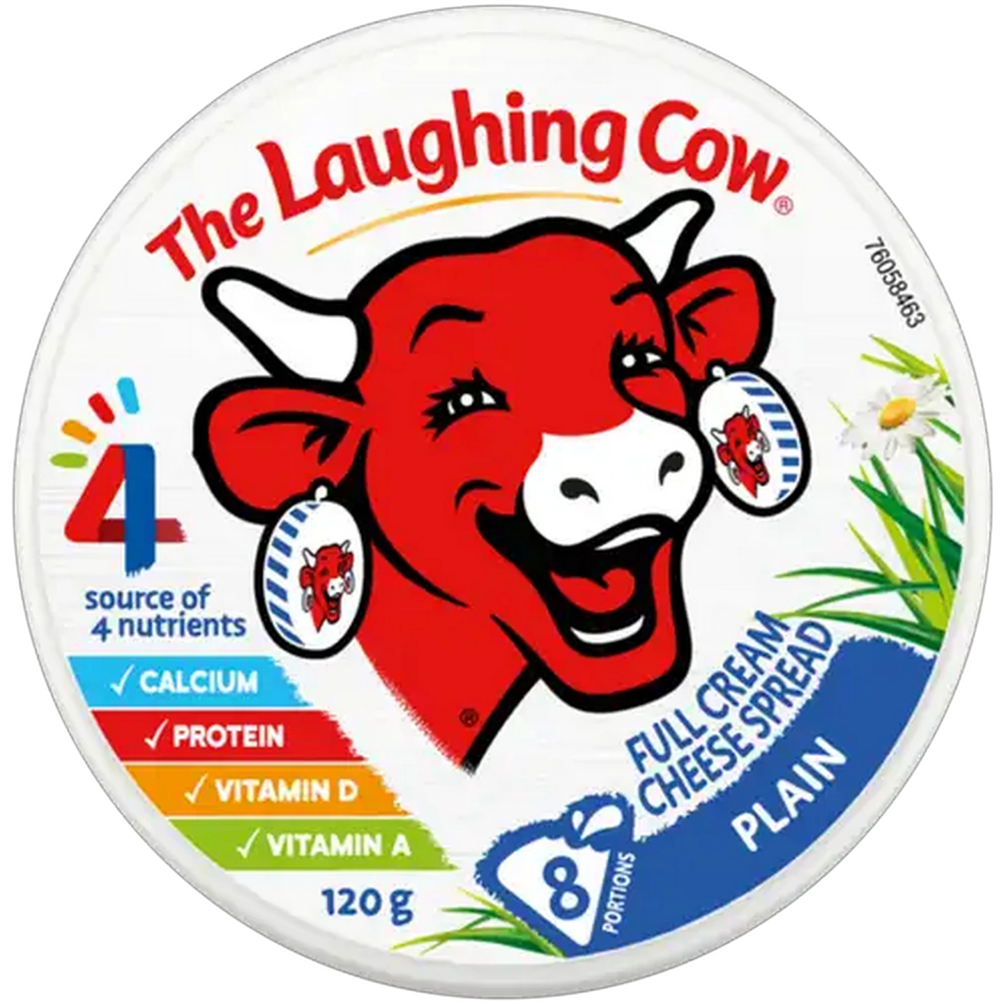 Image of The Laughing Cow Full Fat Cheese Wedges 120g