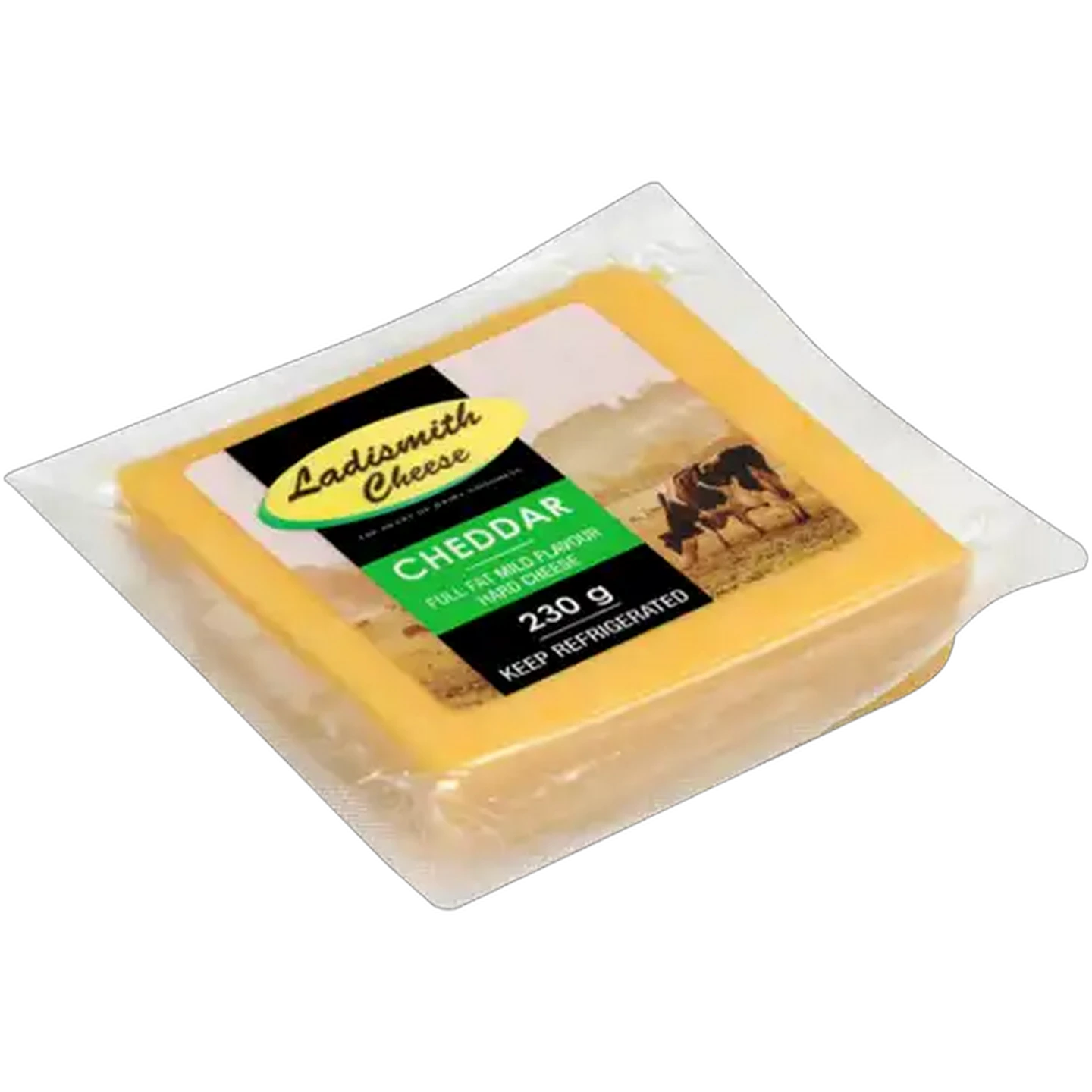 Image of Ladismith Mild Flavoured Cheddar Cheese Pack 230g