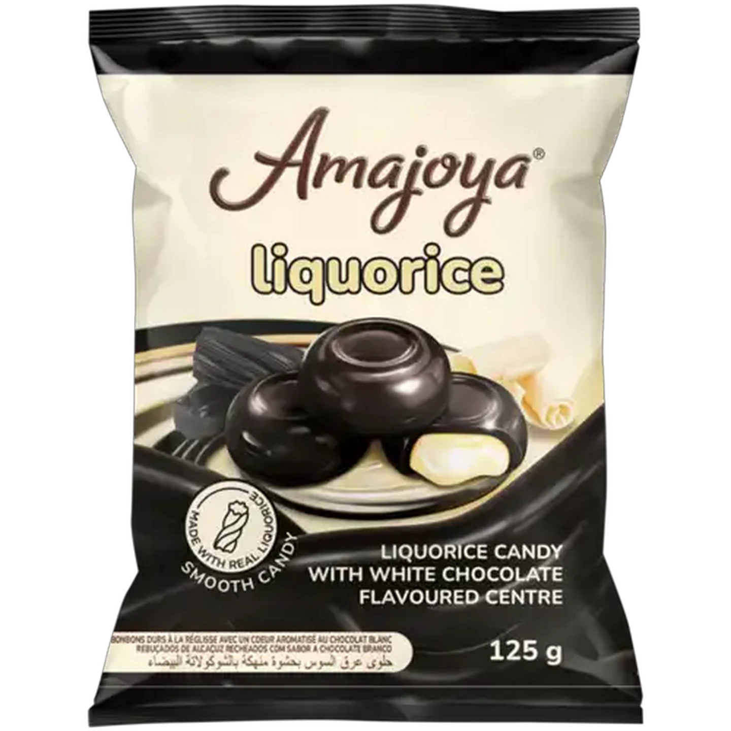 Image of Amajoya Gluten Free Liquorice Candy 125g