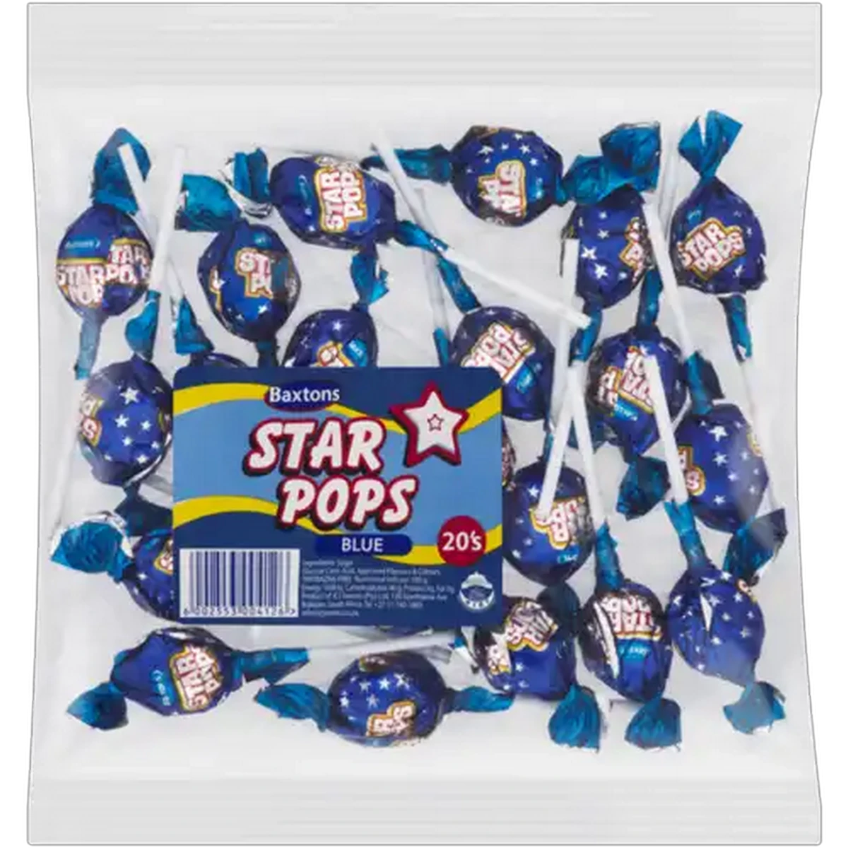 その他 POP Checkers Sixty60 | Baxtons Blue Star Pops 20 Pack