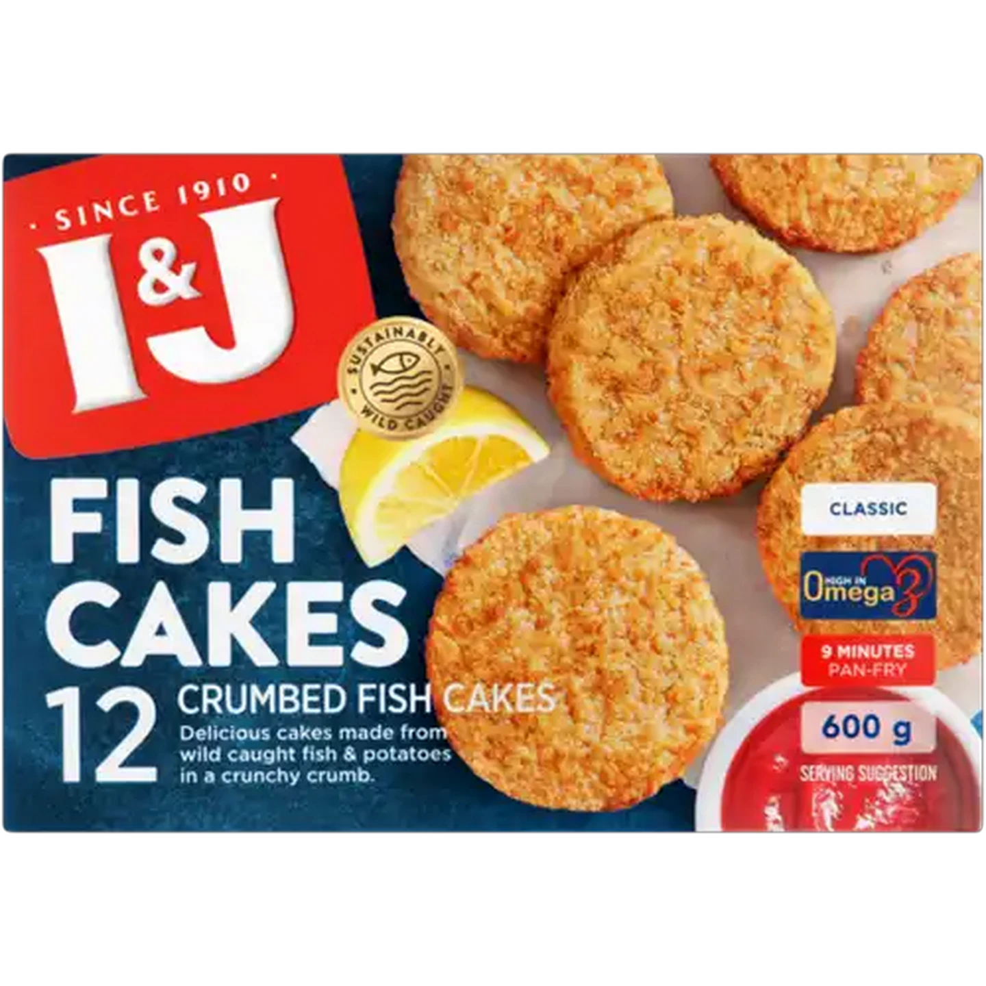 Image of I&J Frozen Fish Cakes 600g