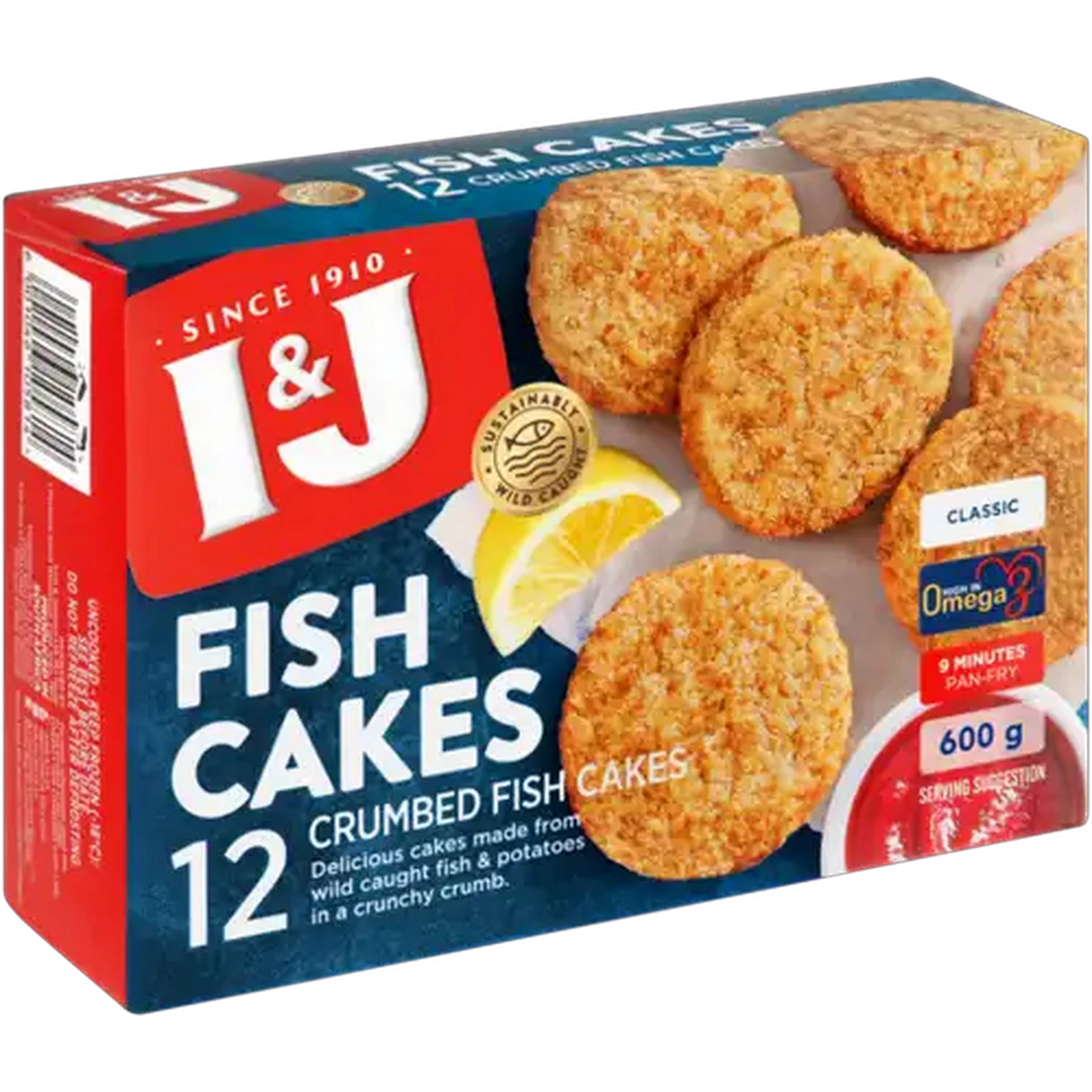Image of I&J Frozen Fish Cakes 600g