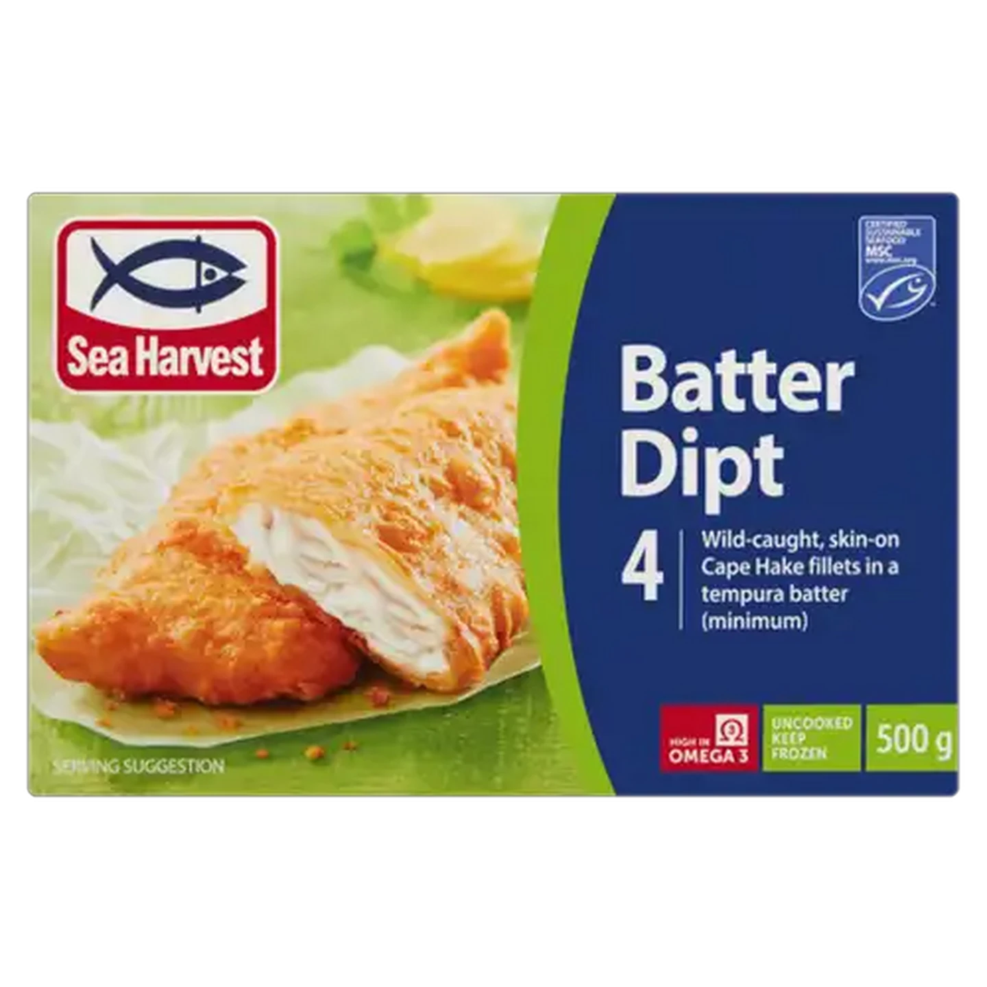 Image of Sea Harvest Frozen Battered Hake 500g
