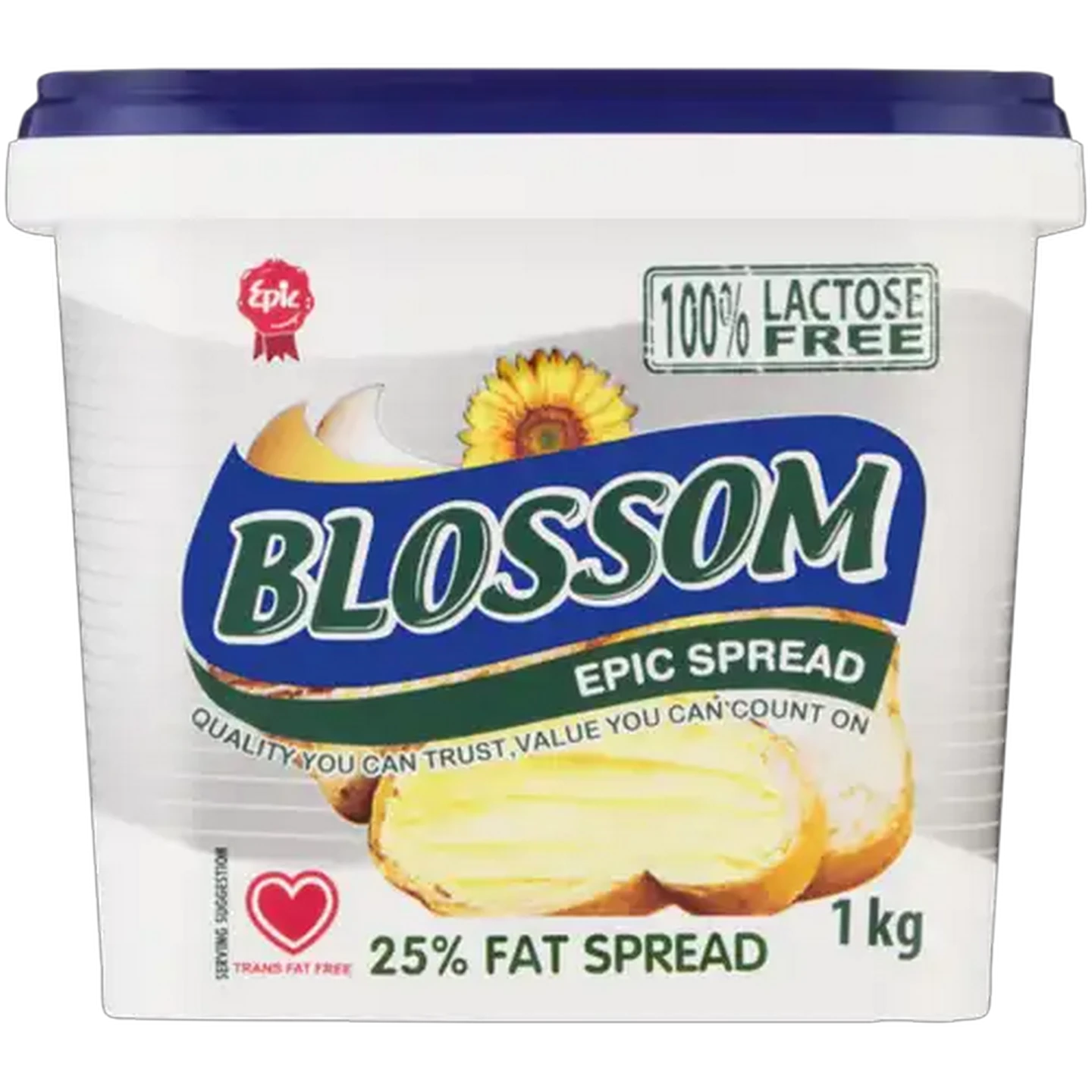 Image of Blossom Spread 25% Fat Spread 1kg