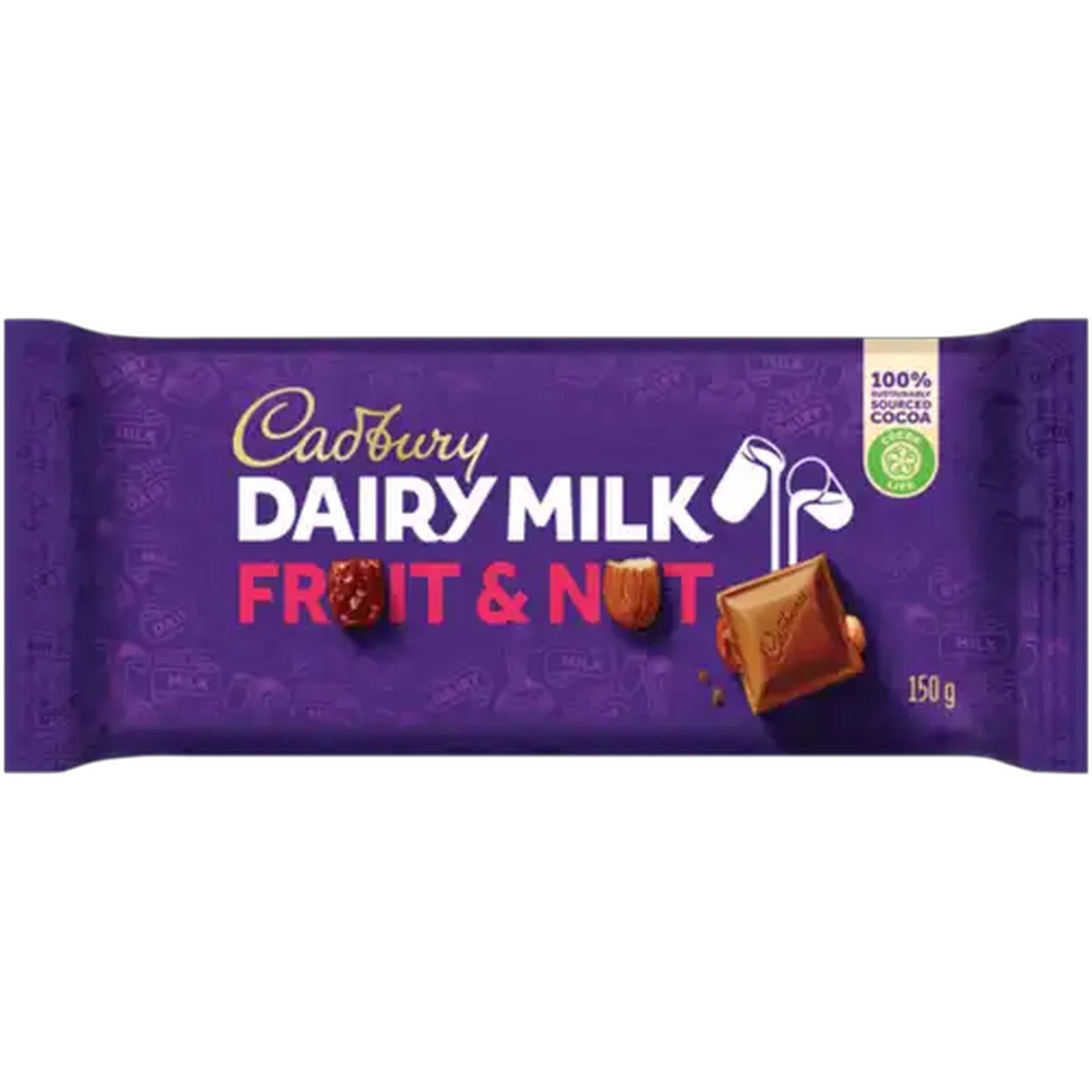 Image of Cadbury Dairy Milk Fruit & Nut Chocolate Slab 150g