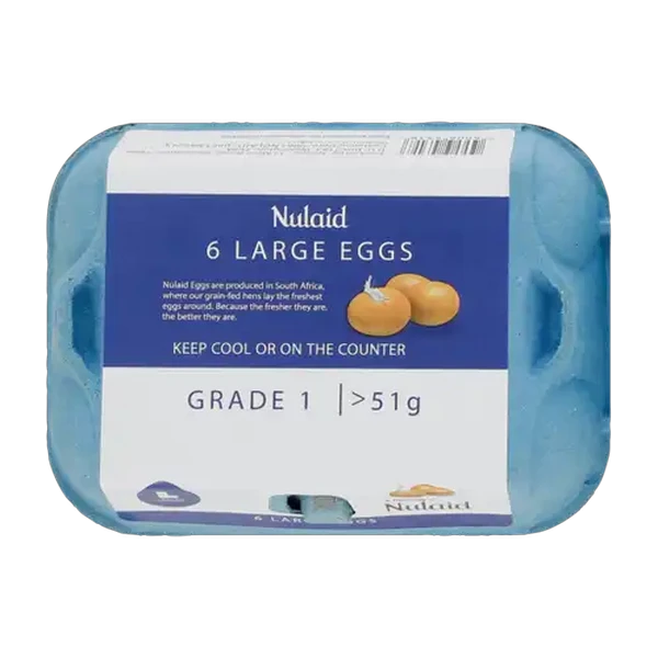 Nulaid Large Eggs 6 x >51g