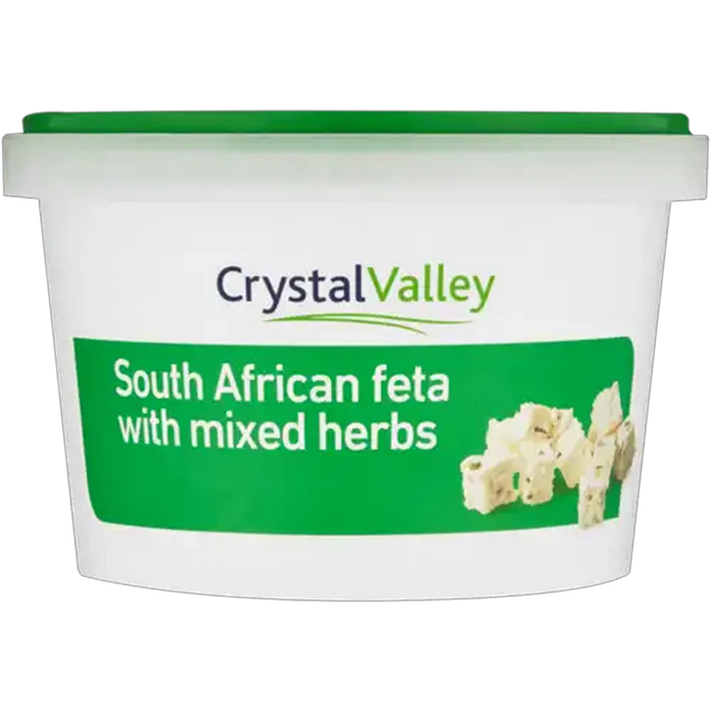 Image of Crystal Valley South African Feta Cheese with Mixed Herbs 200g