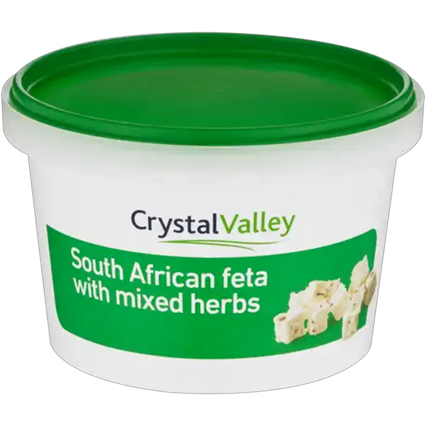 Image of Crystal Valley South African Feta Cheese with Mixed Herbs 200g