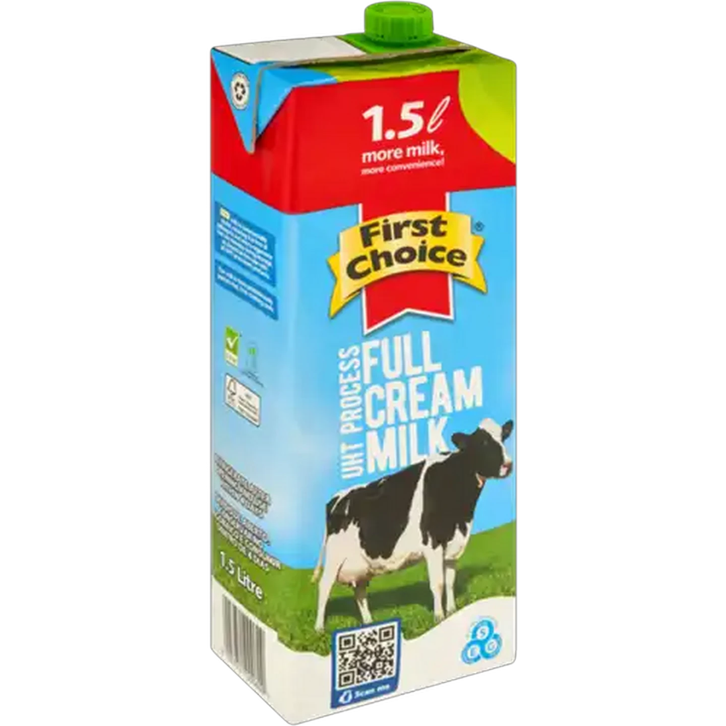 Image of First Choice Full Cream Milk 1.5L