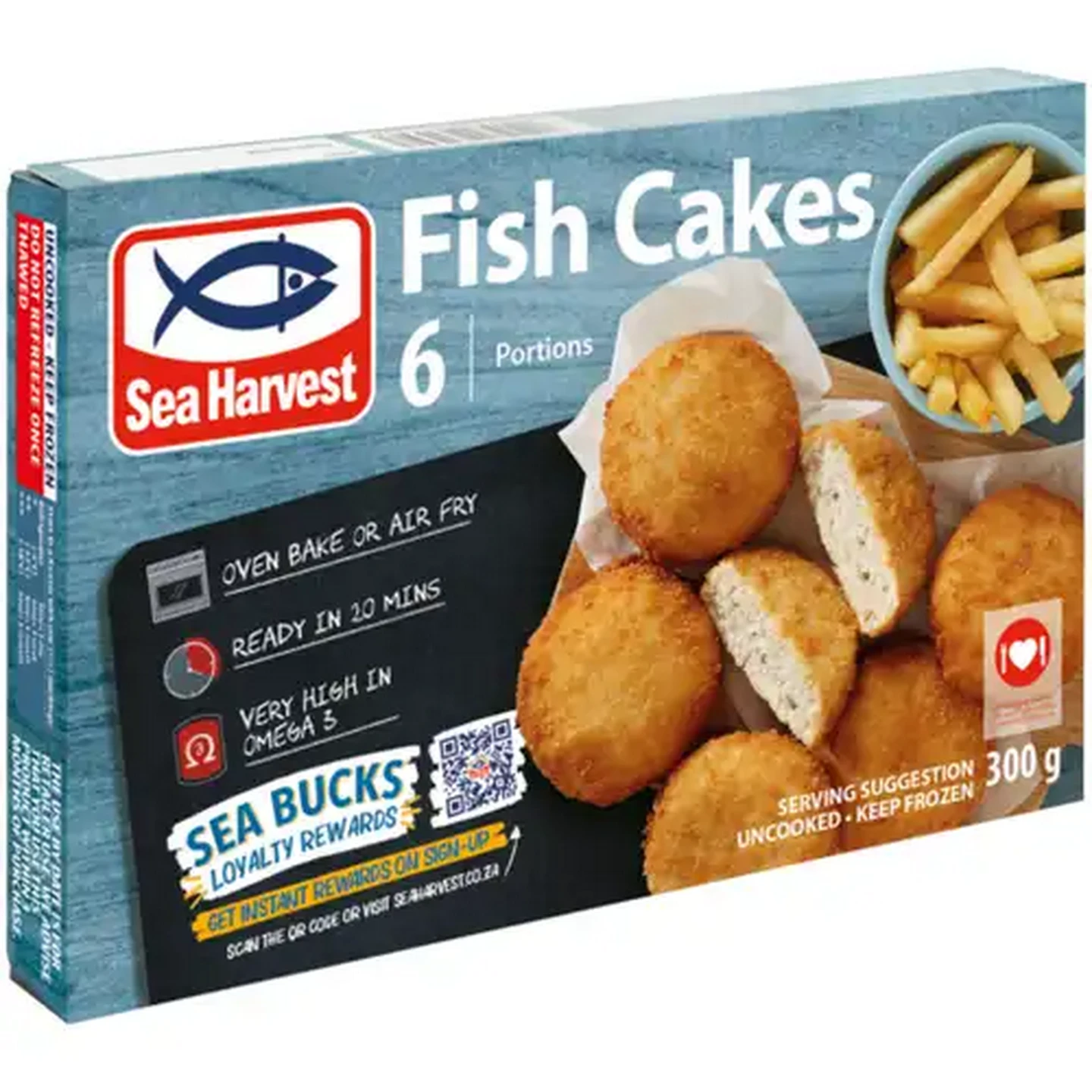 Image of Sea Harvest Frozen Fish Cakes 300g Pack