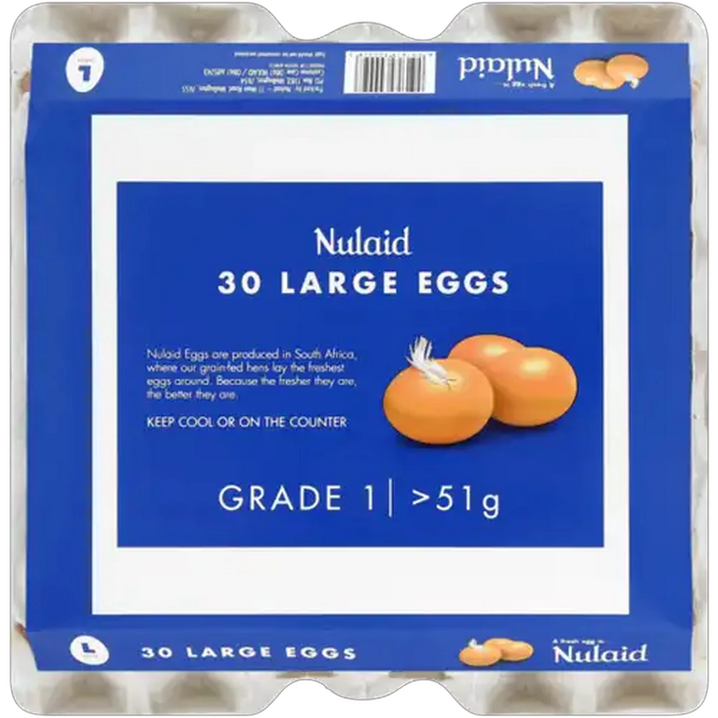 Image of Nulaid Grade 1 Large Eggs 30 x >51g