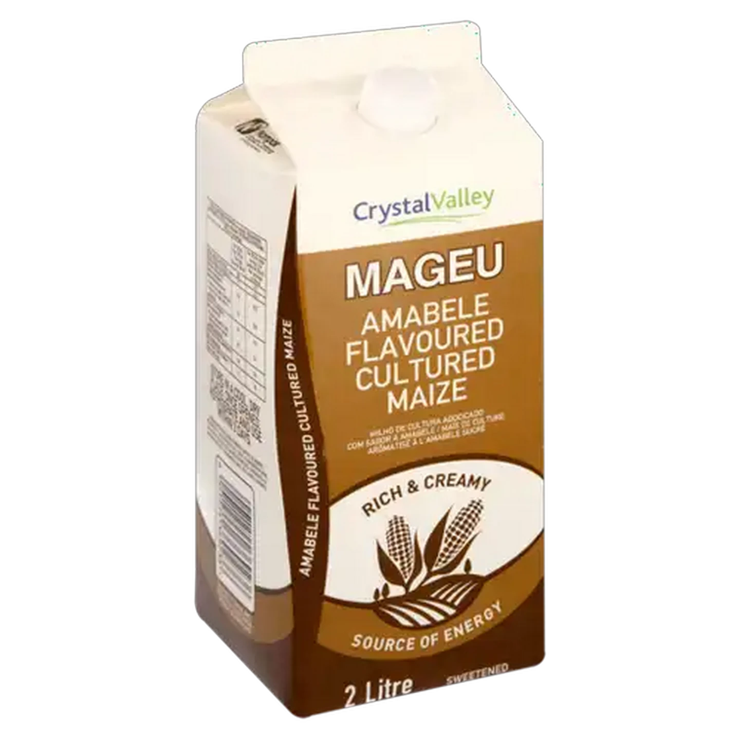 Image of Crystal Valley Mageu Amabele Flavoured Cultured Maize 2L
